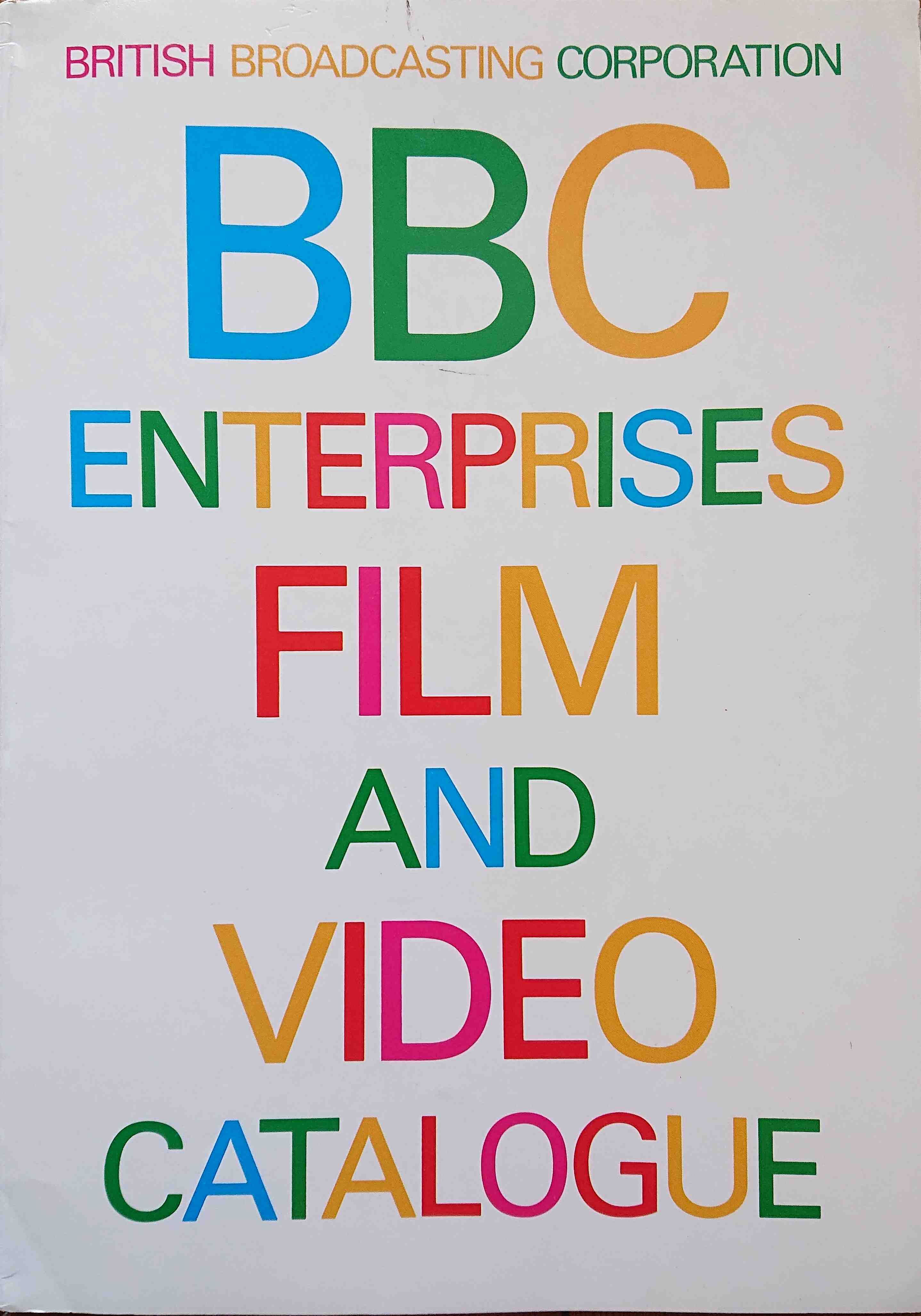 Picture of catalogue BBC film and video catalogue