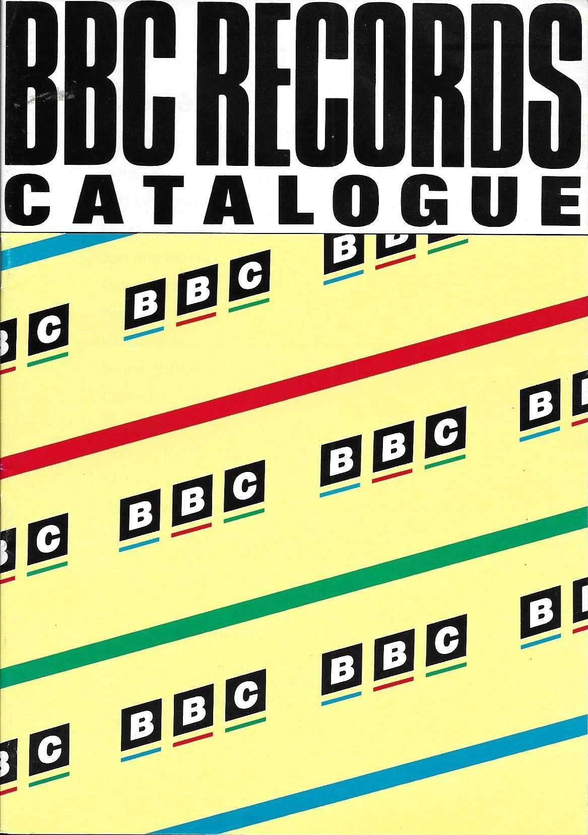 Picture of catalogue BBC Records catalogue