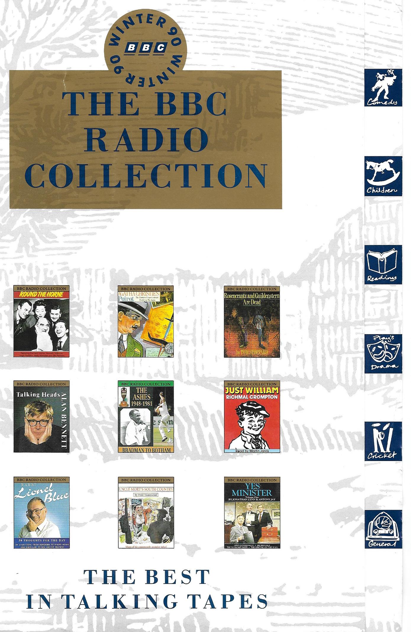 BBC Radio Collection catalogue 1990.