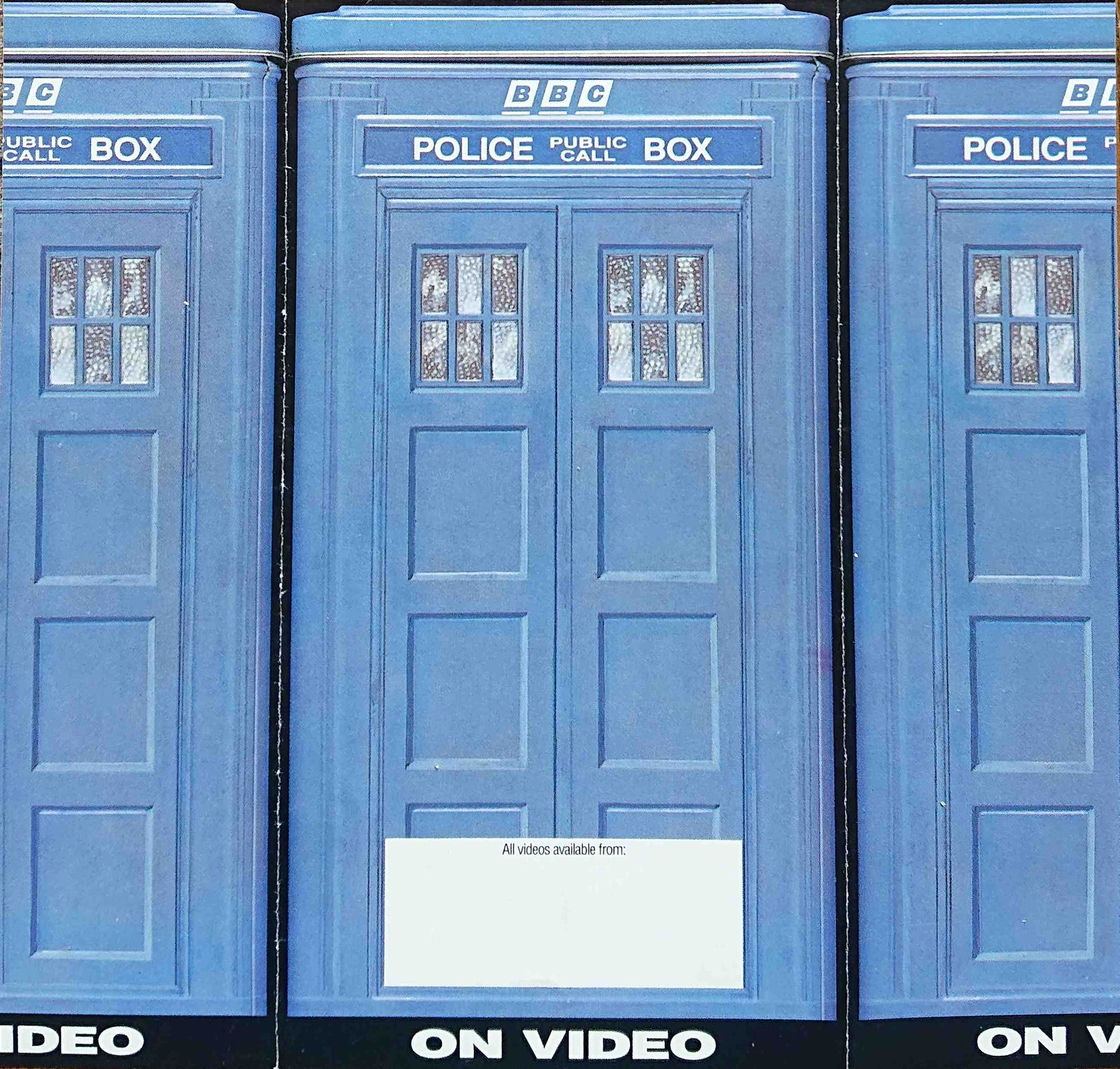 BBC Video catalogue 1998.