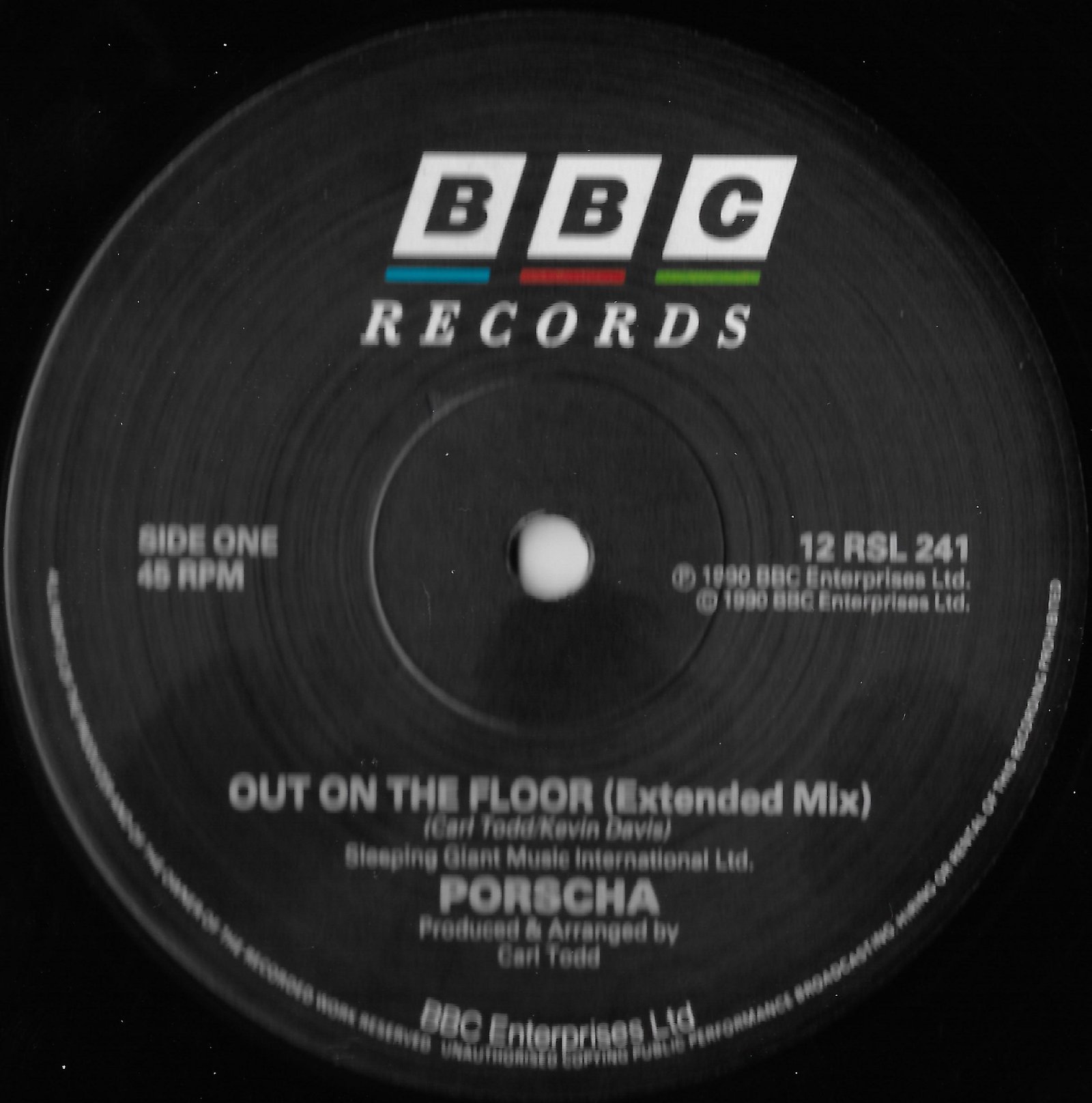 Picture of label 12inches BBC - 12 RSL