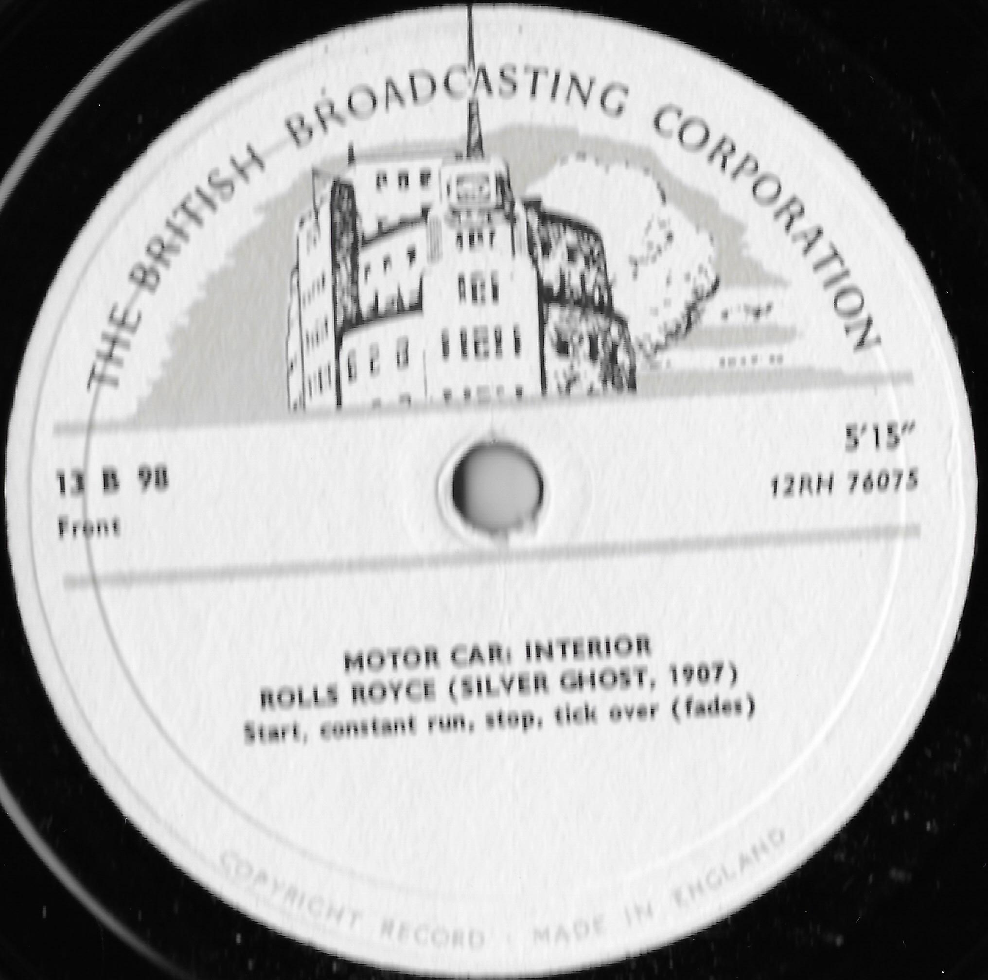 BBC Sound Effects_old label