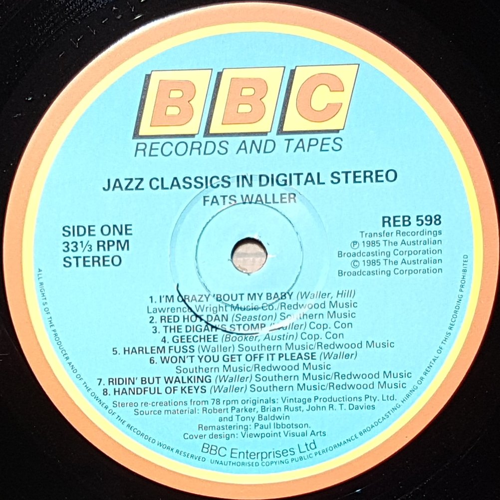 Fifth BBC Albums label