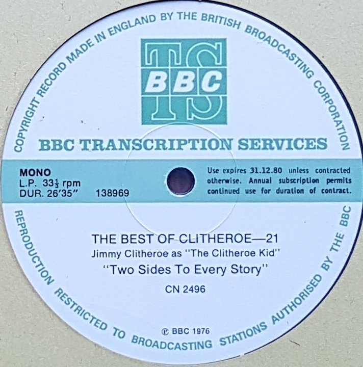 Picture of label albums BBC - Transcription Service - CN