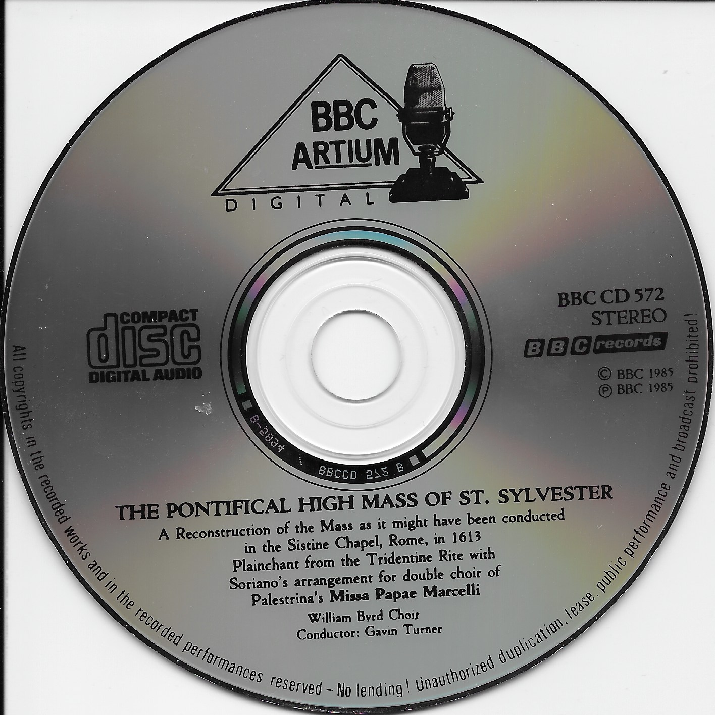 View CDs label picture B.