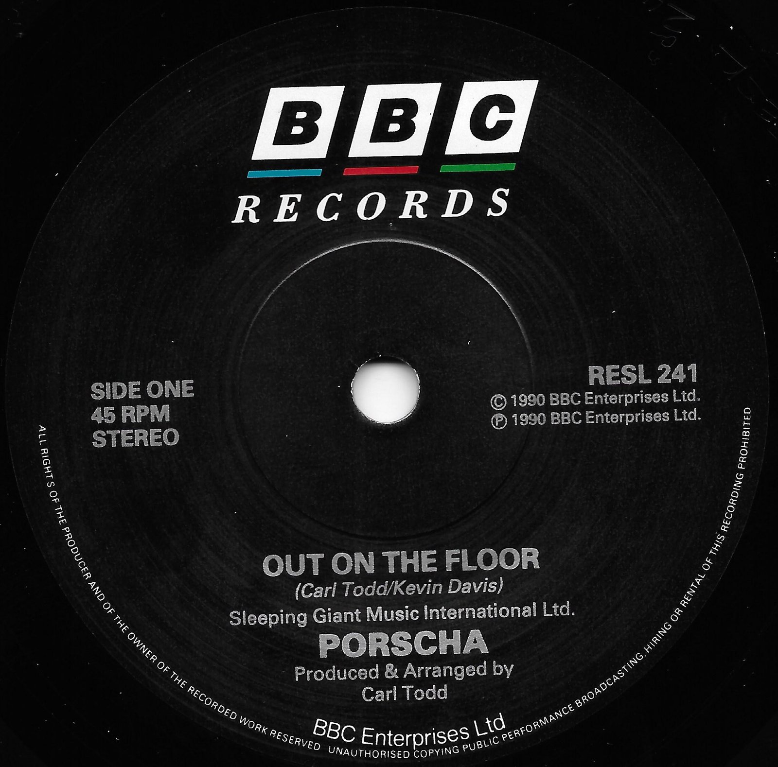 Last BBC Singles label