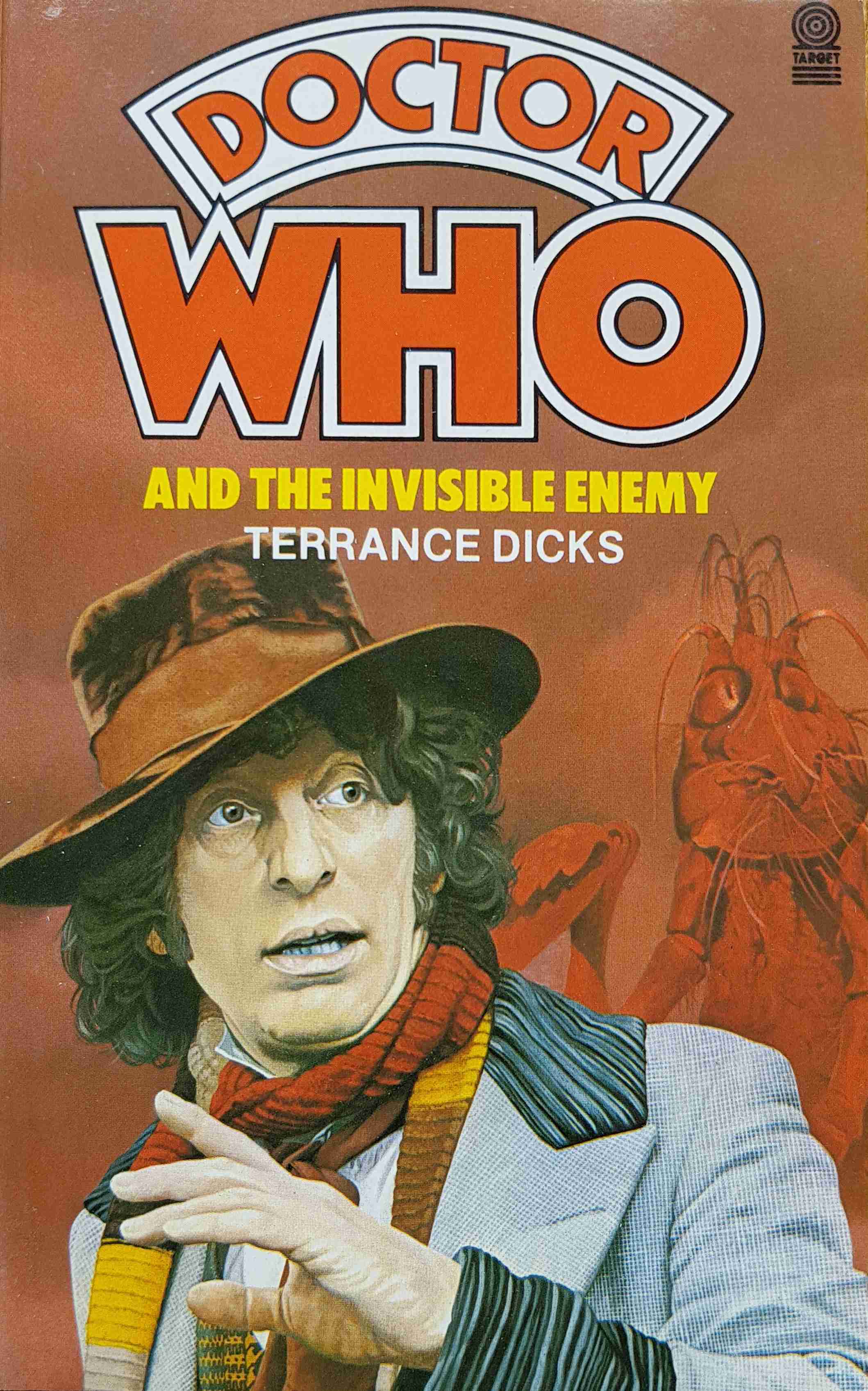 Picture of 0-426-20054-3 Doctor Who - The invisible enemy by artist Terrance Dicks from the BBC books - Records and Tapes library