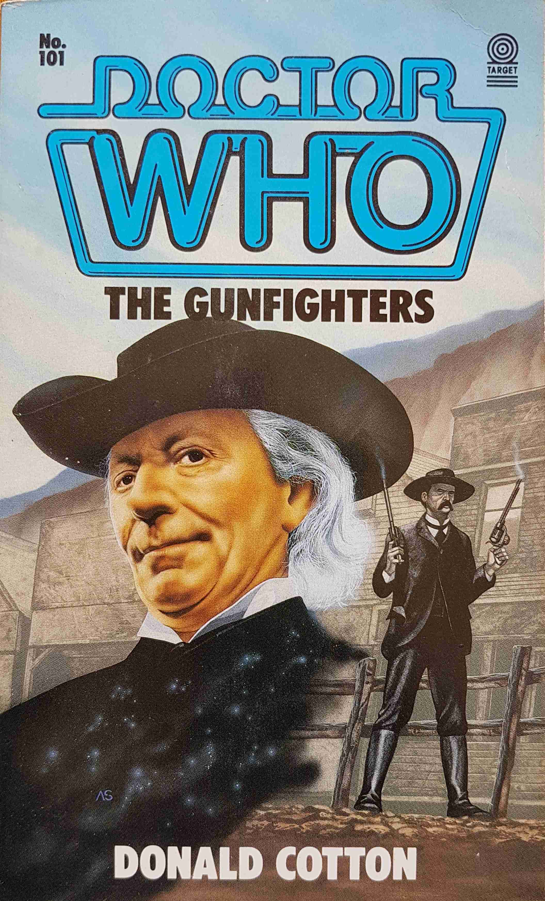 Picture of 0-426-20195-7 Doctor Who - The gunfighters by artist Donald Cotton from the BBC records and Tapes library