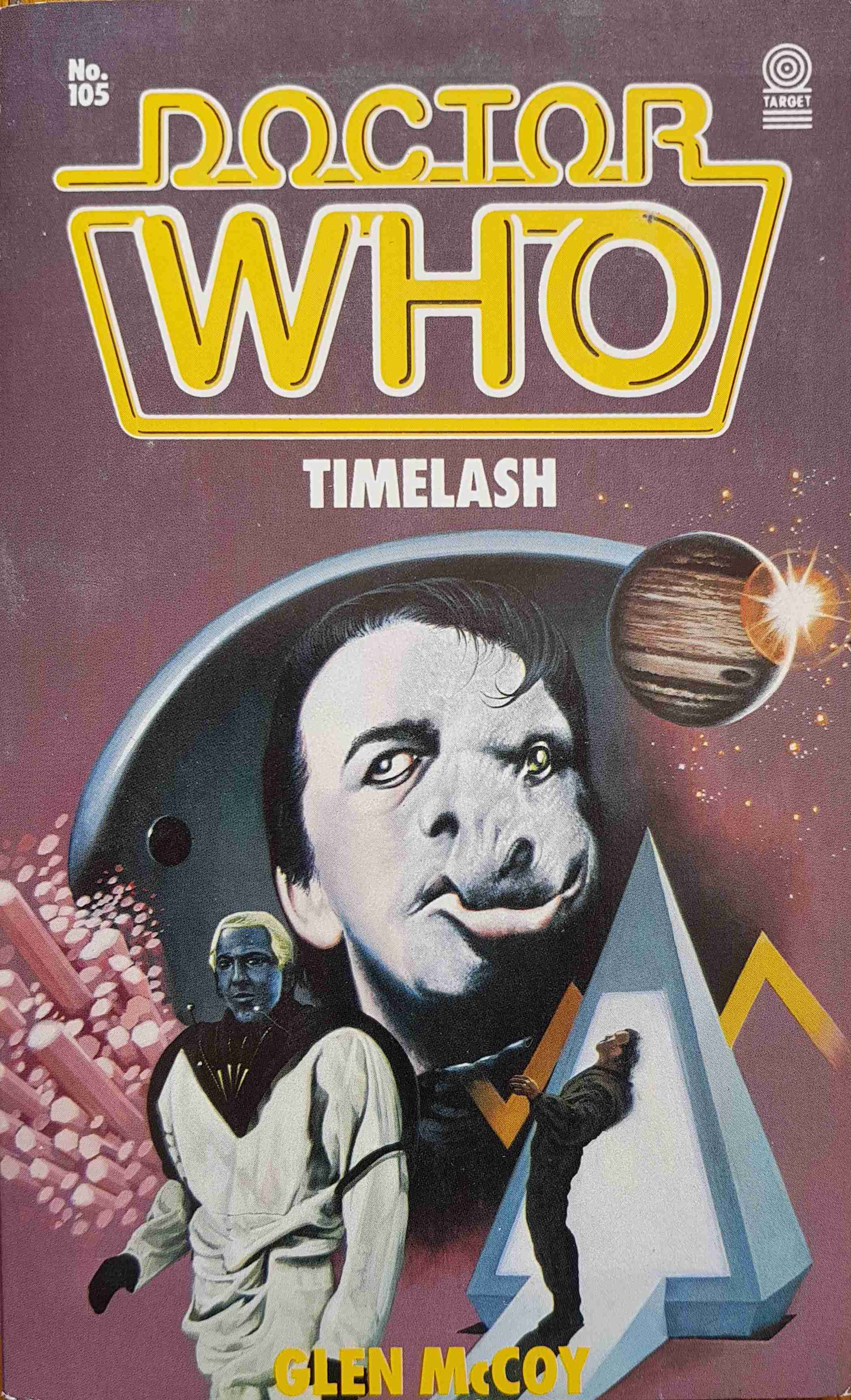 Picture of 0-426-20229-5 Doctor Who - Timelash by artist Glen McCoy from the BBC records and Tapes library