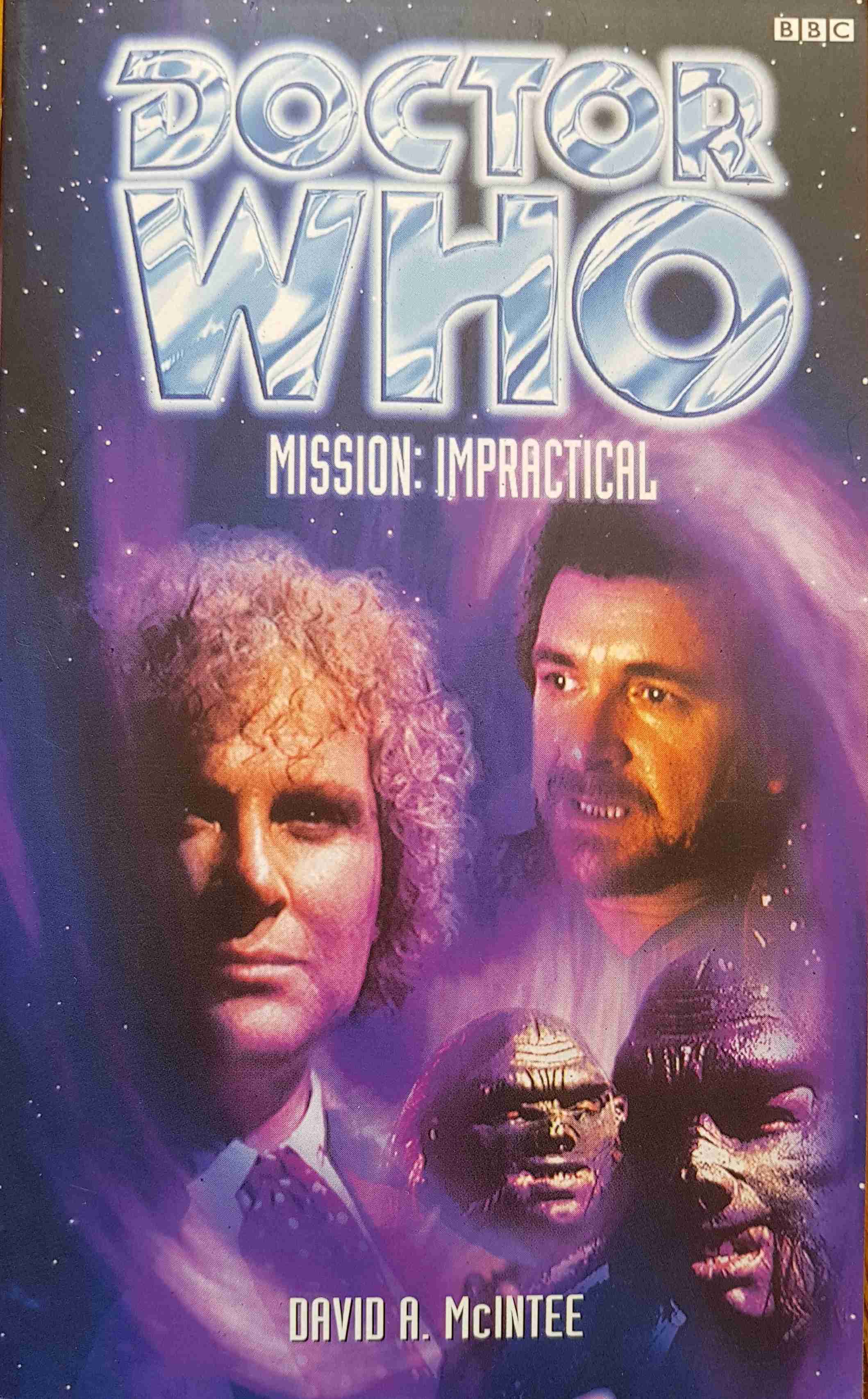 Picture of 0-563-40592-9 Doctor Who - Mission: Impractical (Autographed) by artist David A. McIntee from the BBC books - Records and Tapes library