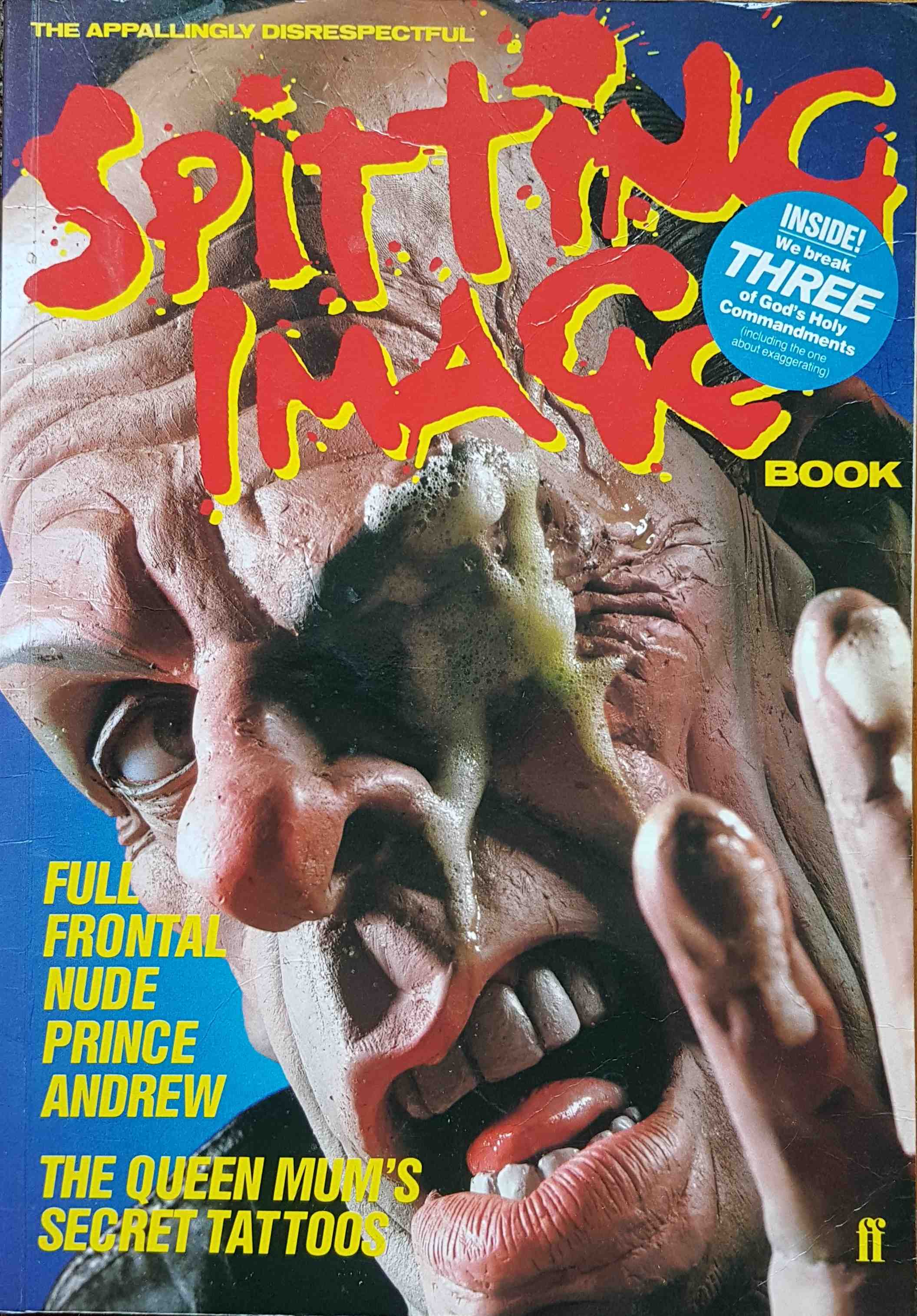 Picture of Spitting image book by artist Various from ITV, Channel 4 and Channel 5 books library