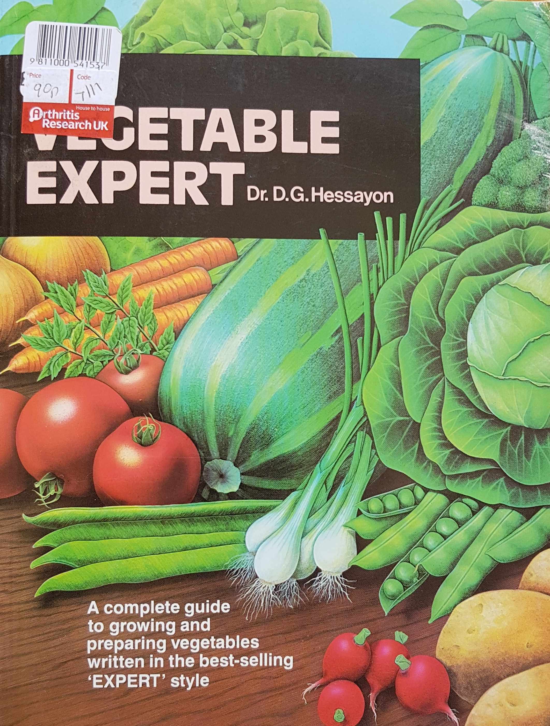 Picture of 0-903505-20-7 Vegetable expert by artist Dr. D. G. Hessayon 