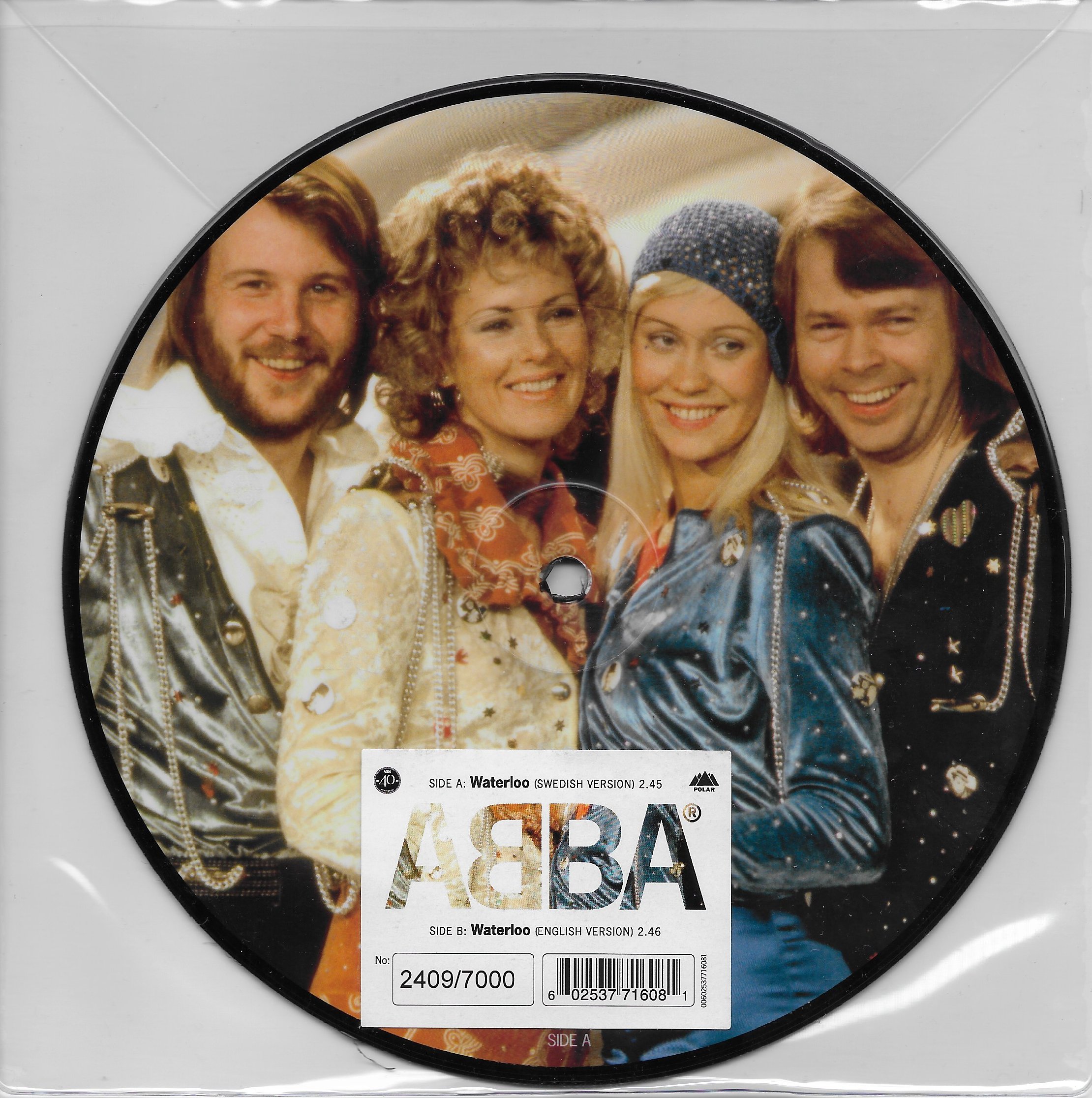 Picture of 00602537716081 Waterloo - Limited edition picture disc 40th anniversary by artist B. Andersson / B. Ulvaeus / ABBA