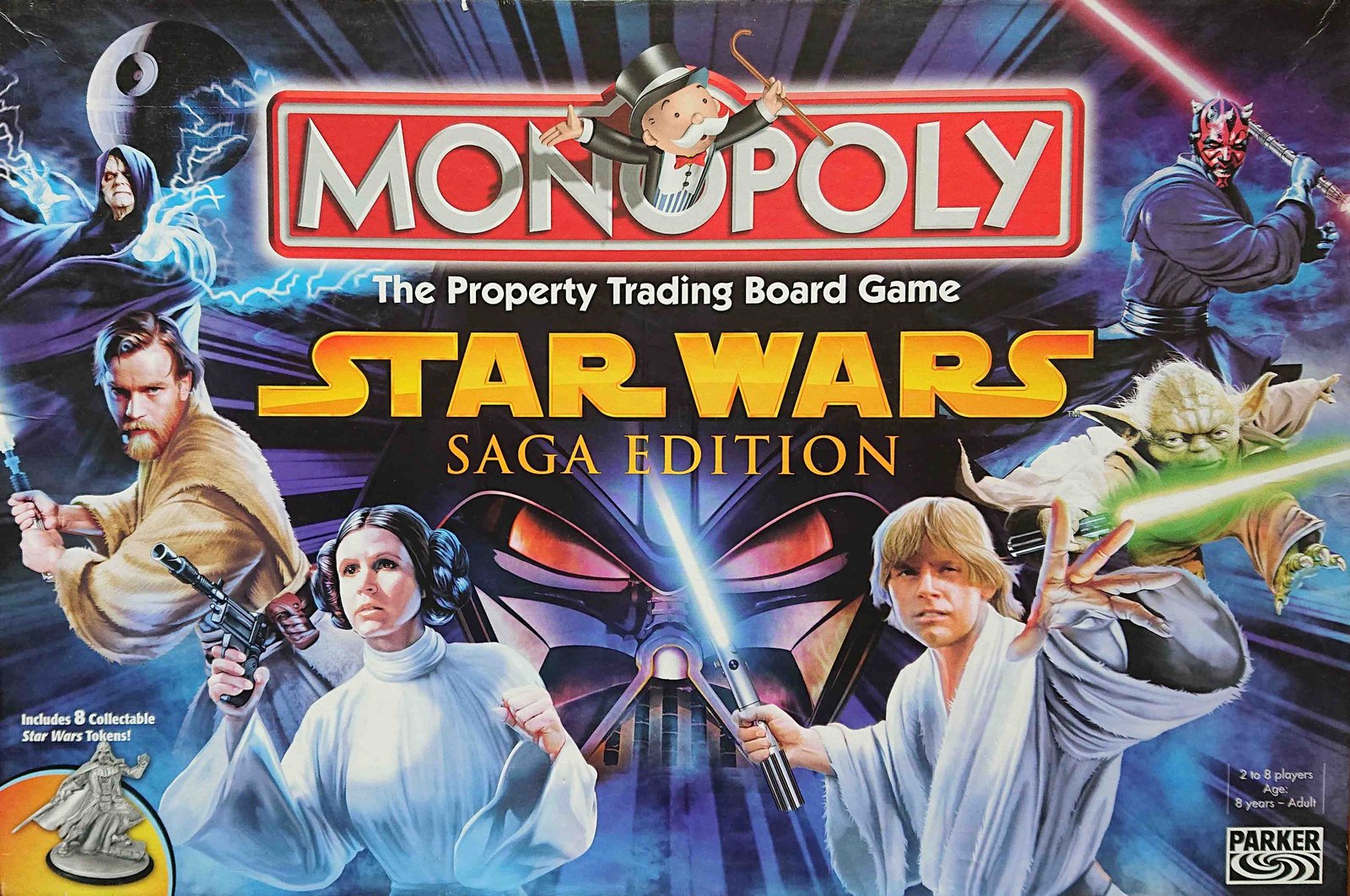 Picture of Star Wars Monopoly - Saga edition by artist George Lucas from ITV, Channel 4 and Channel 5 anything_else library