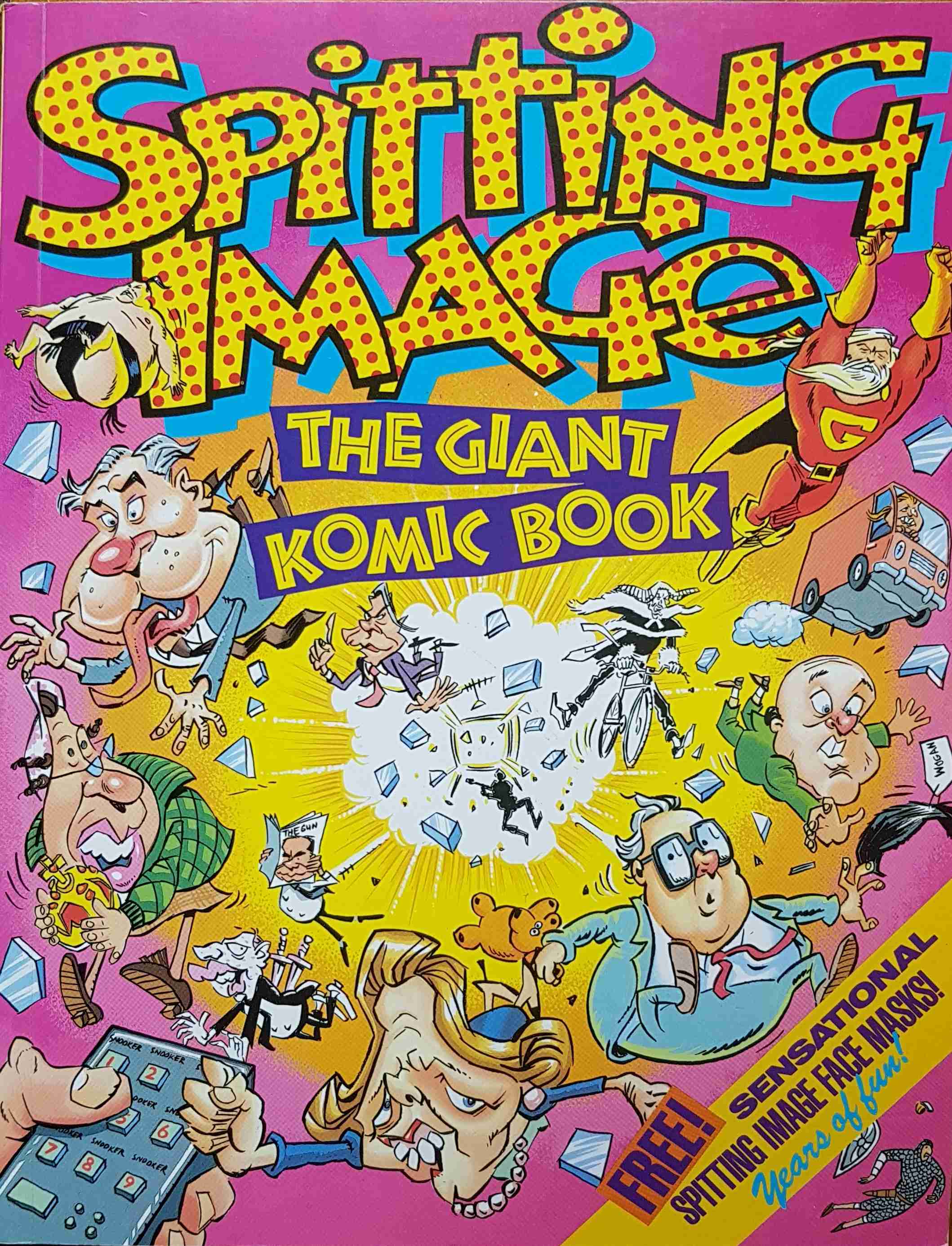 Picture of 1-871307-48-1 Spitting image - The giant komic book by artist Various from ITV, Channel 4 and Channel 5 books library