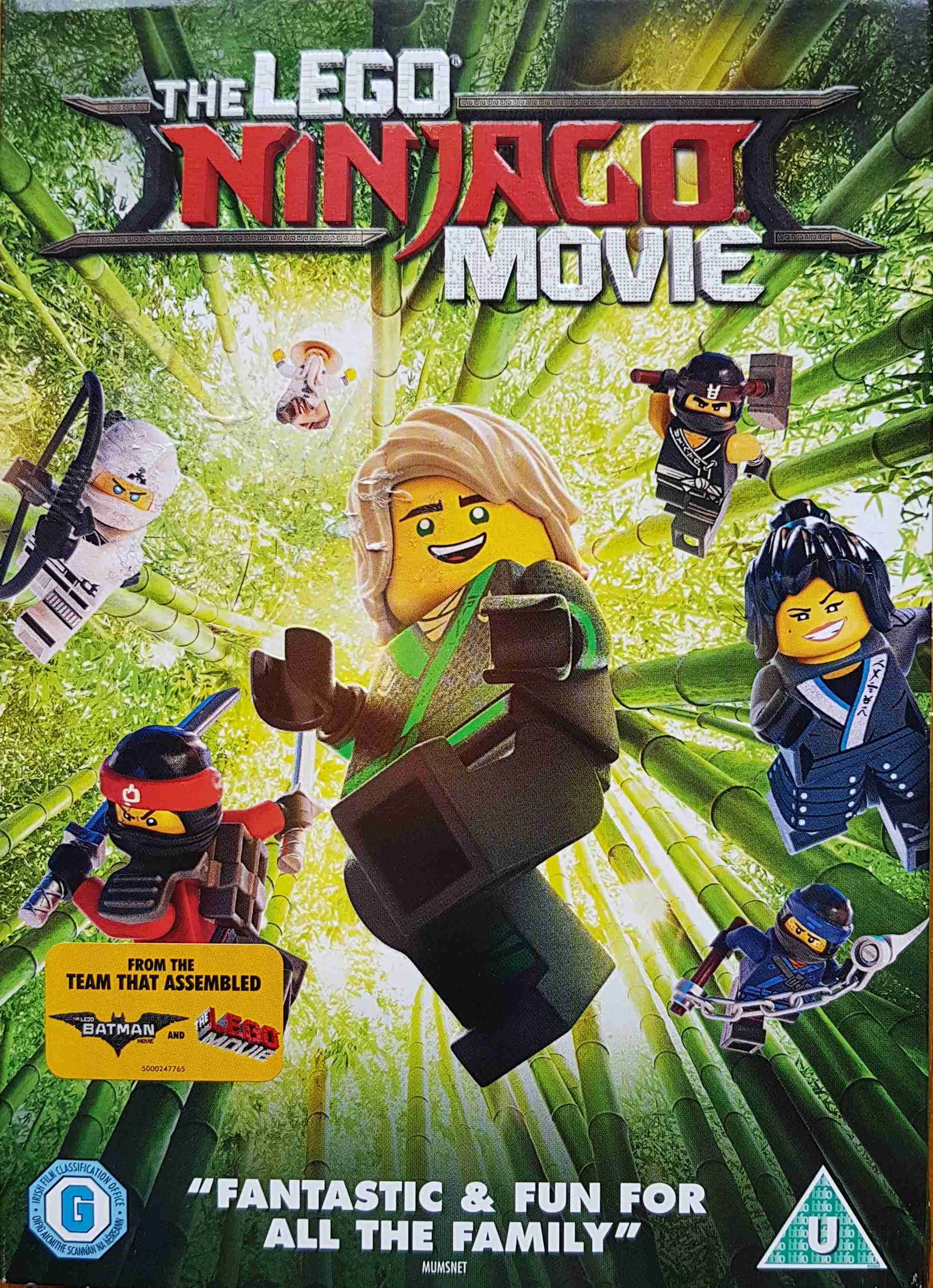 Picture of The Lego Ninjago movie by artist Hilary Winston / Bob Logan / Paul Fisher / William Wheeler / Tom Wheeler / Dan Hageman / Kevin Hageman from ITV, Channel 4 and Channel 5 dvds library