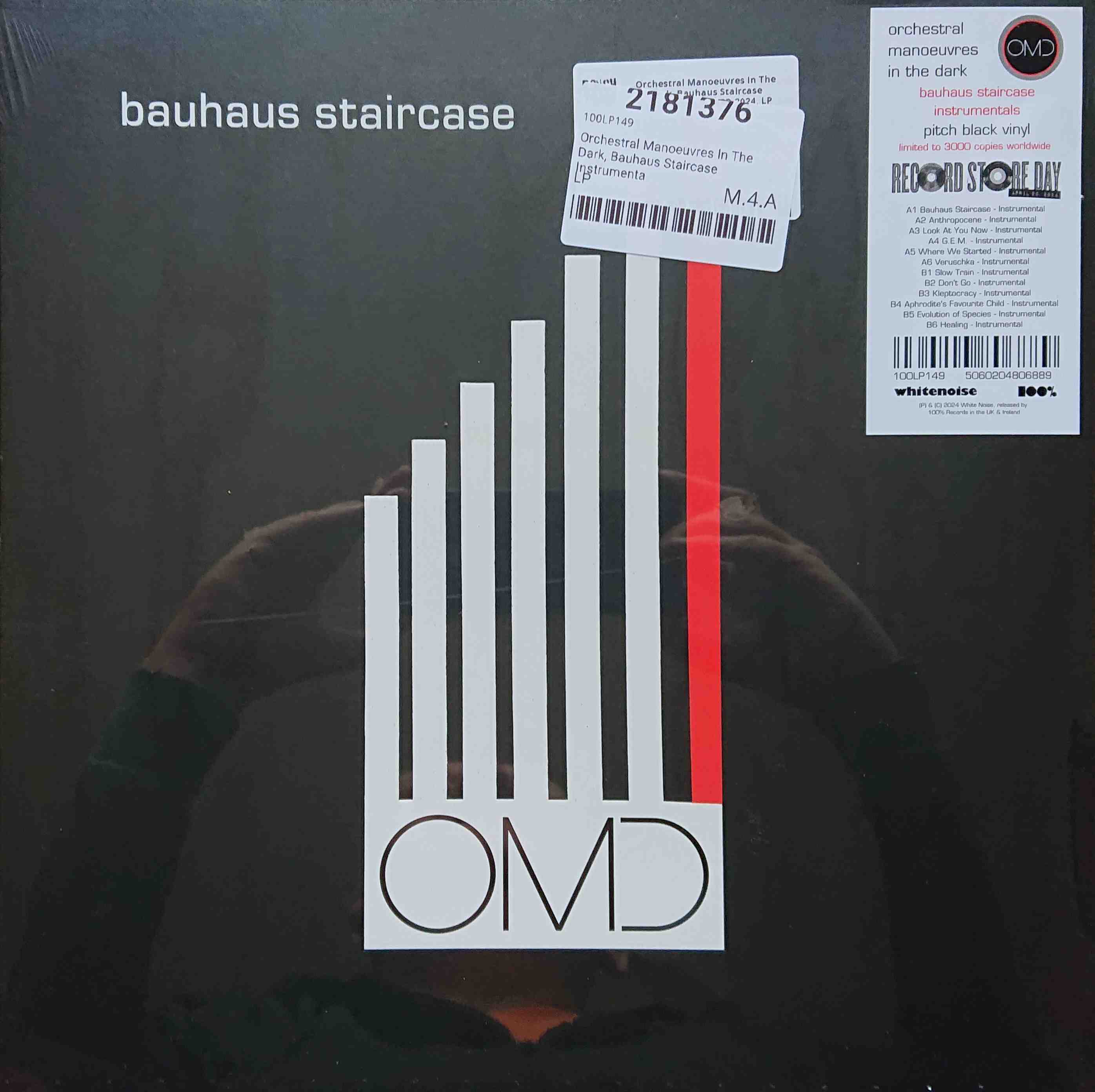 Picture of 100LP149 Bauhaus staircase by artist Orchestral Manoeuvres in the Dark (OMD)