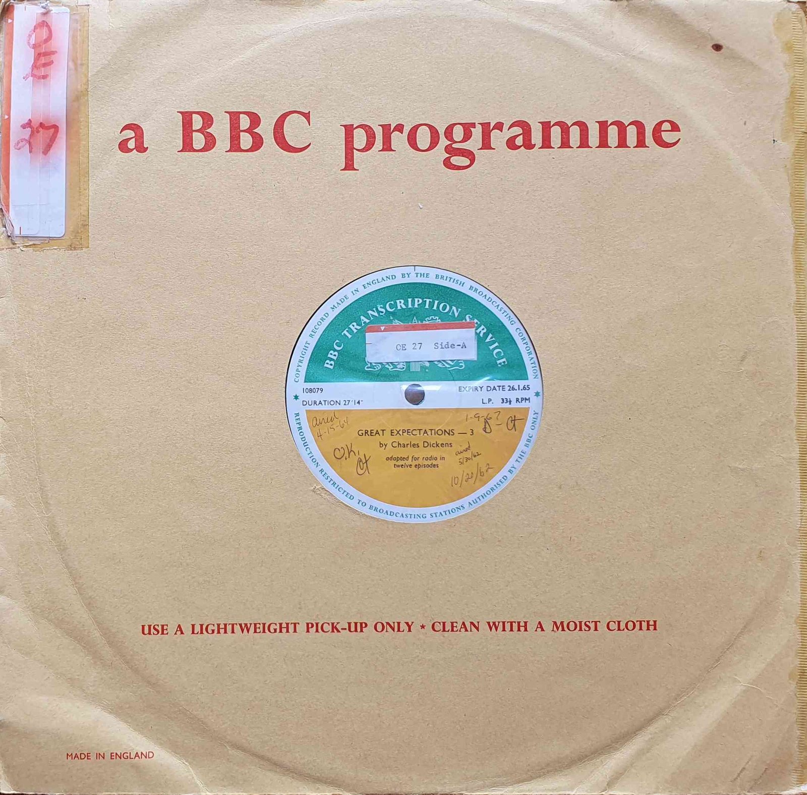Front cover of 108079