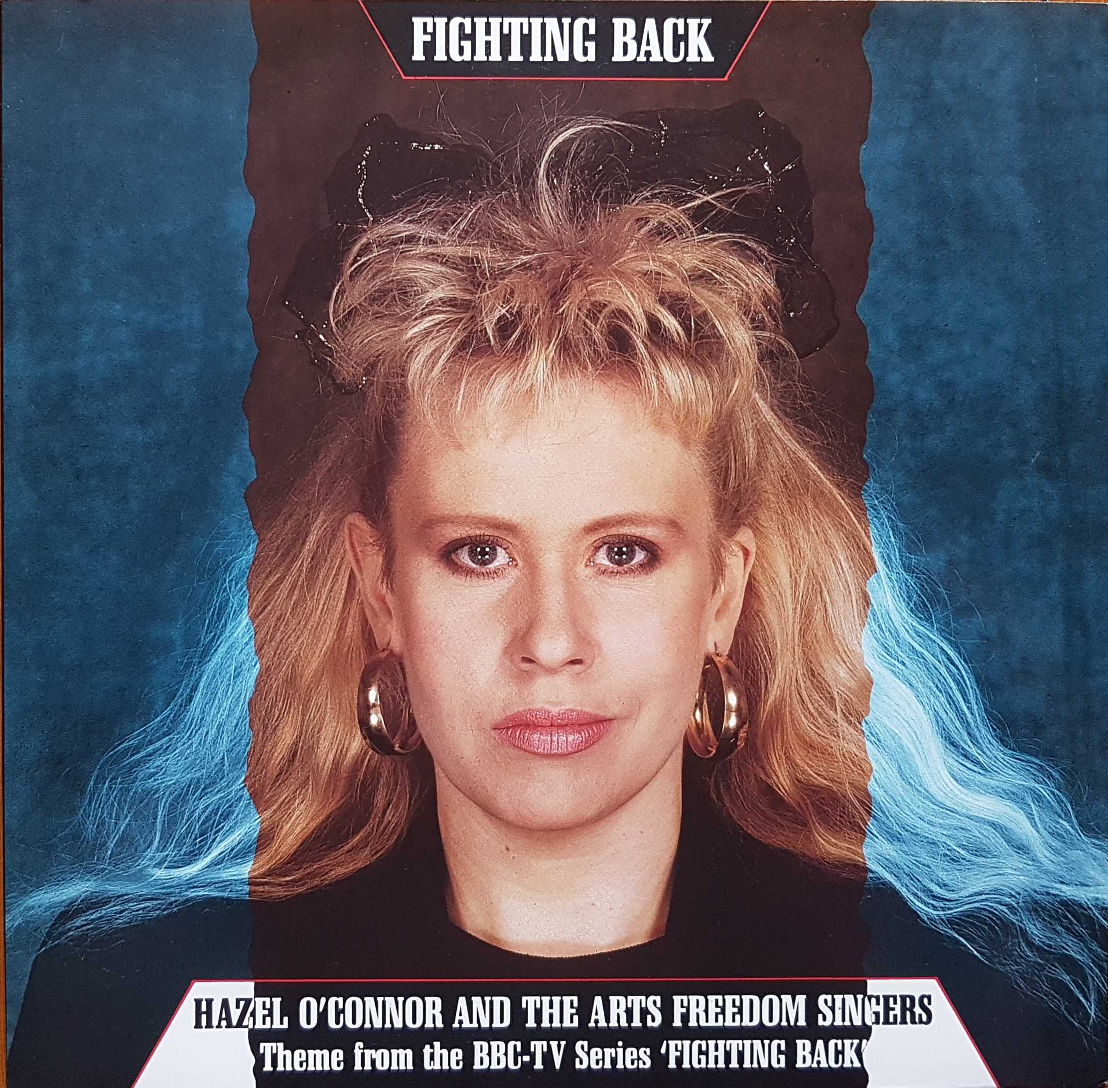 Picture of Fighting back by artist Hazle O'Connor from the BBC 12inches - Records and Tapes library