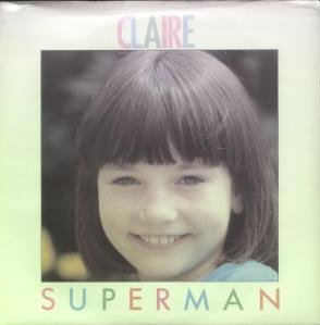 Picture of Superman by artist Claire Usher from the BBC 12inches - Records and Tapes library