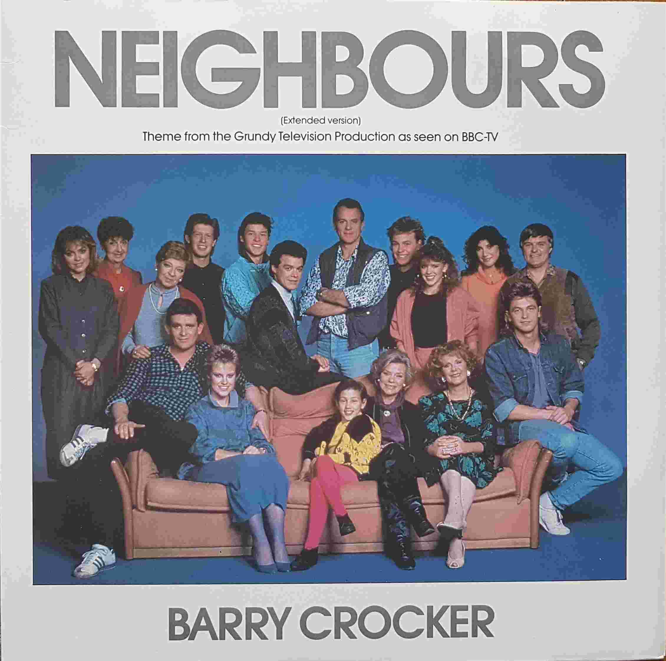 Picture of 12 RSL 210 Neighbours by artist Tony Hatch / Barry Crocker from the BBC 12inches - Records and Tapes library