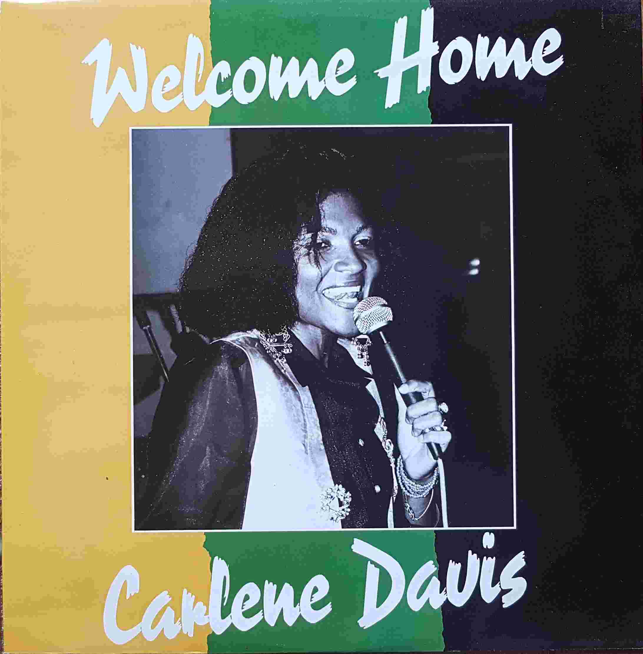 Picture of 12 RSL 244 Welcome home by artist Tommy Cowan / Carlene Davis from the BBC records and Tapes library