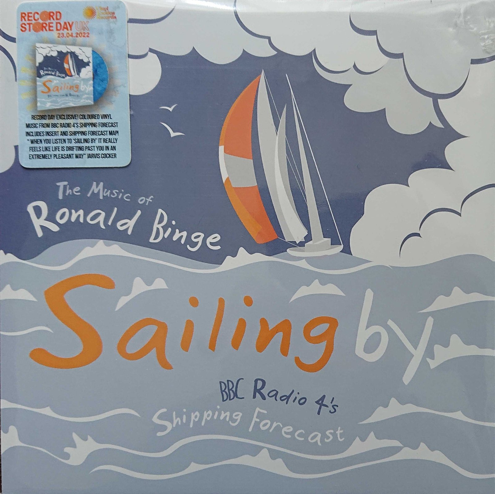 141095 208537 Sailing by (BBC Radio 4's shipping forecast) Ronald Binge from the BBC records and Tapes library Front cover of 141095 208537