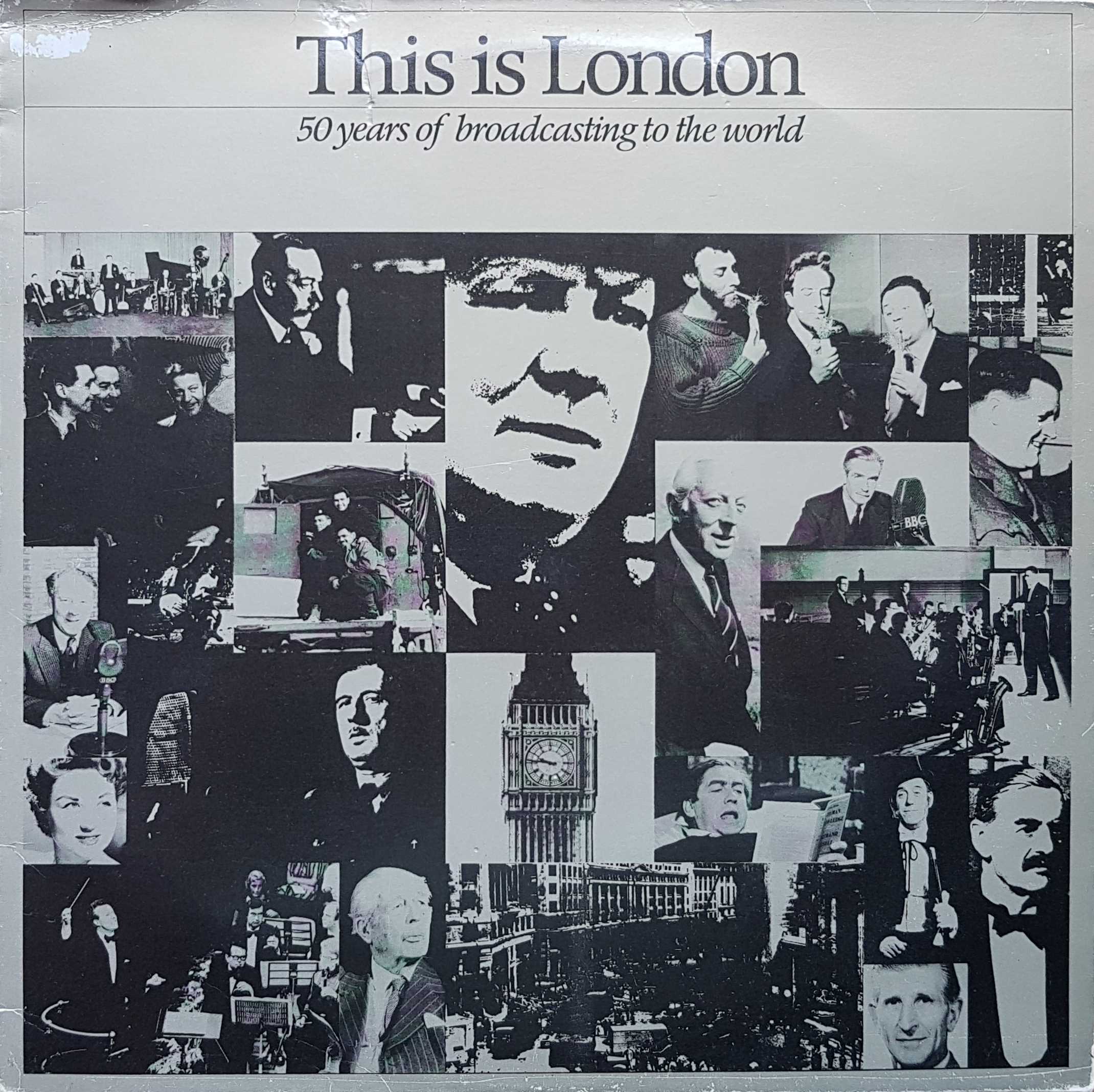 Picture of 151457 - 2 This is London - 50 years of the BBC by artist Leo McKern from the BBC albums - Records and Tapes library