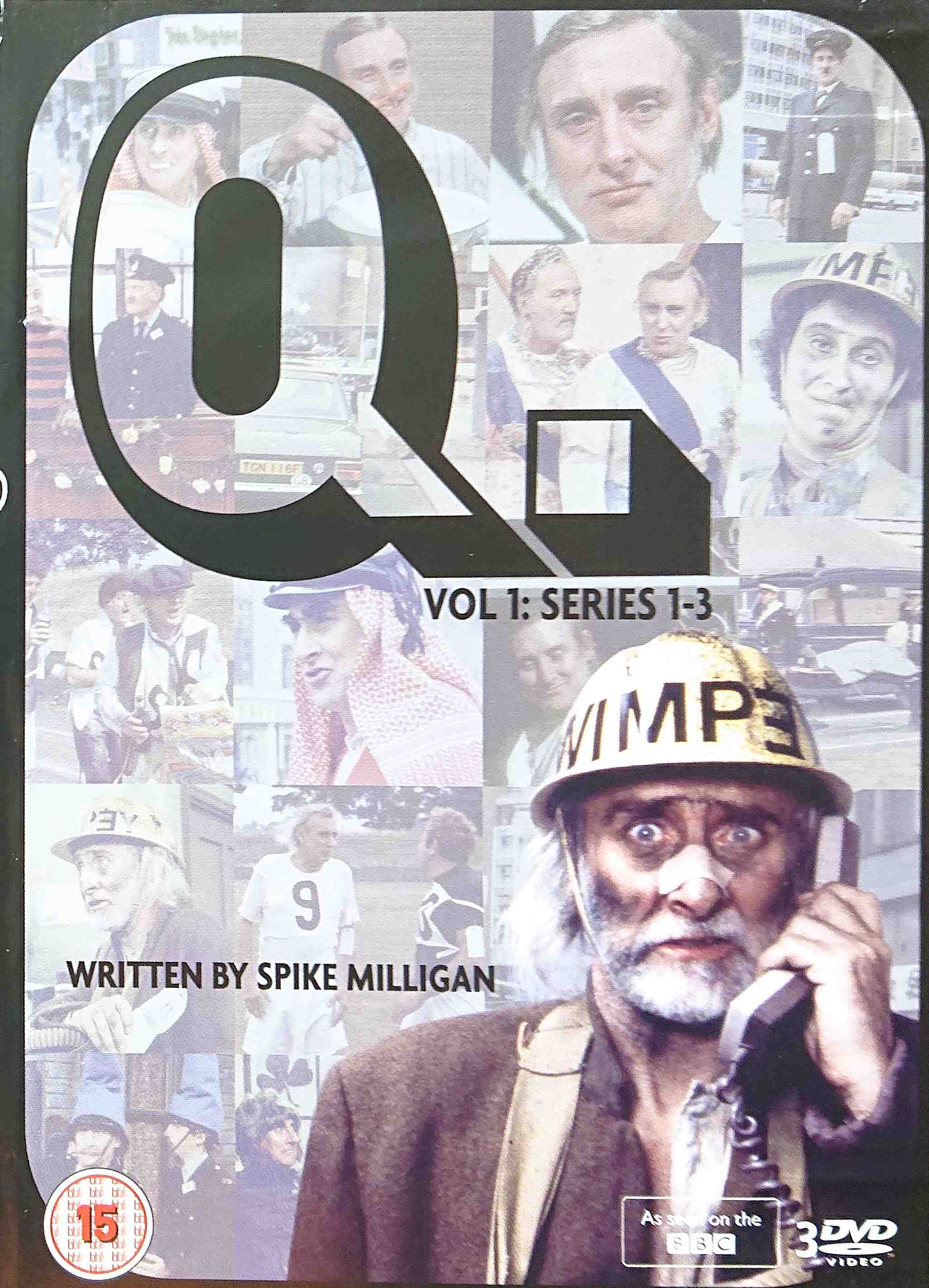 Picture of Q. - Volume 1: Series 1-3 by artist Spike Milligan from the BBC dvds - Records and Tapes library