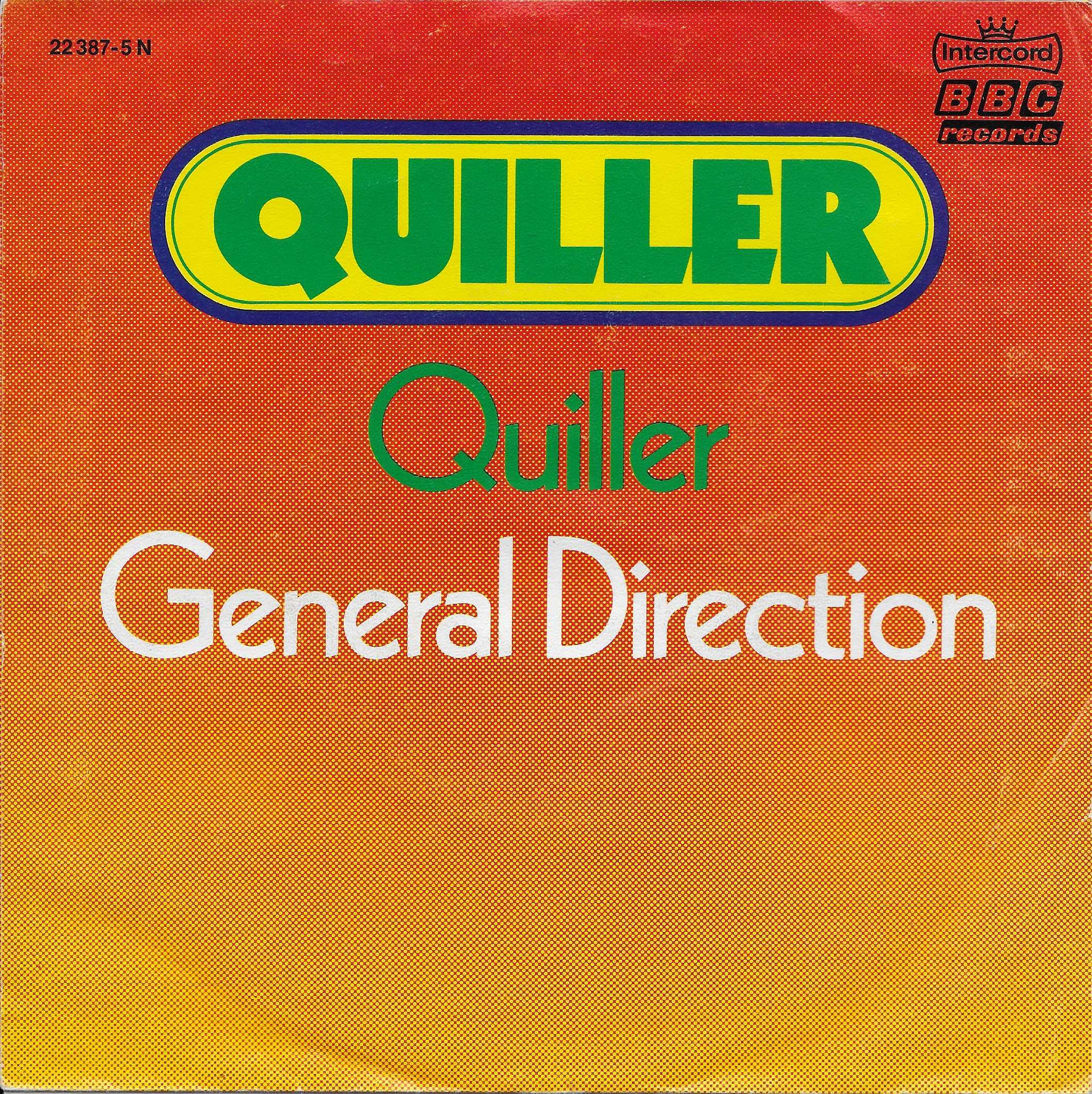 Picture of 22 387-5 N Quiller (German import) by artist Quiller from the BBC singles - Records and Tapes library