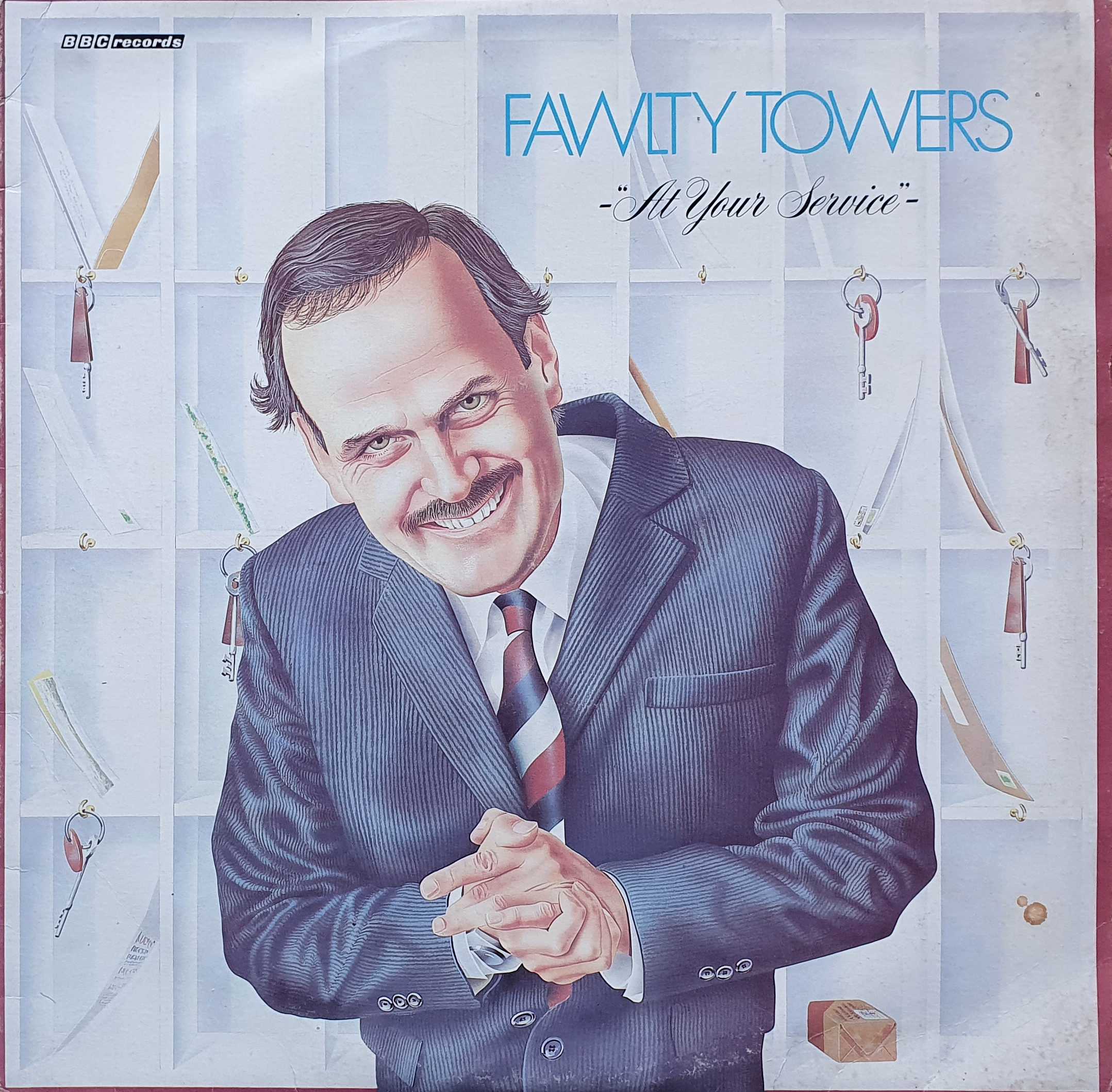 Picture of 2964 078 Fawlty Towers - At your service (Australian import) by artist John Cleese / Connie Booth from the BBC albums - Records and Tapes library