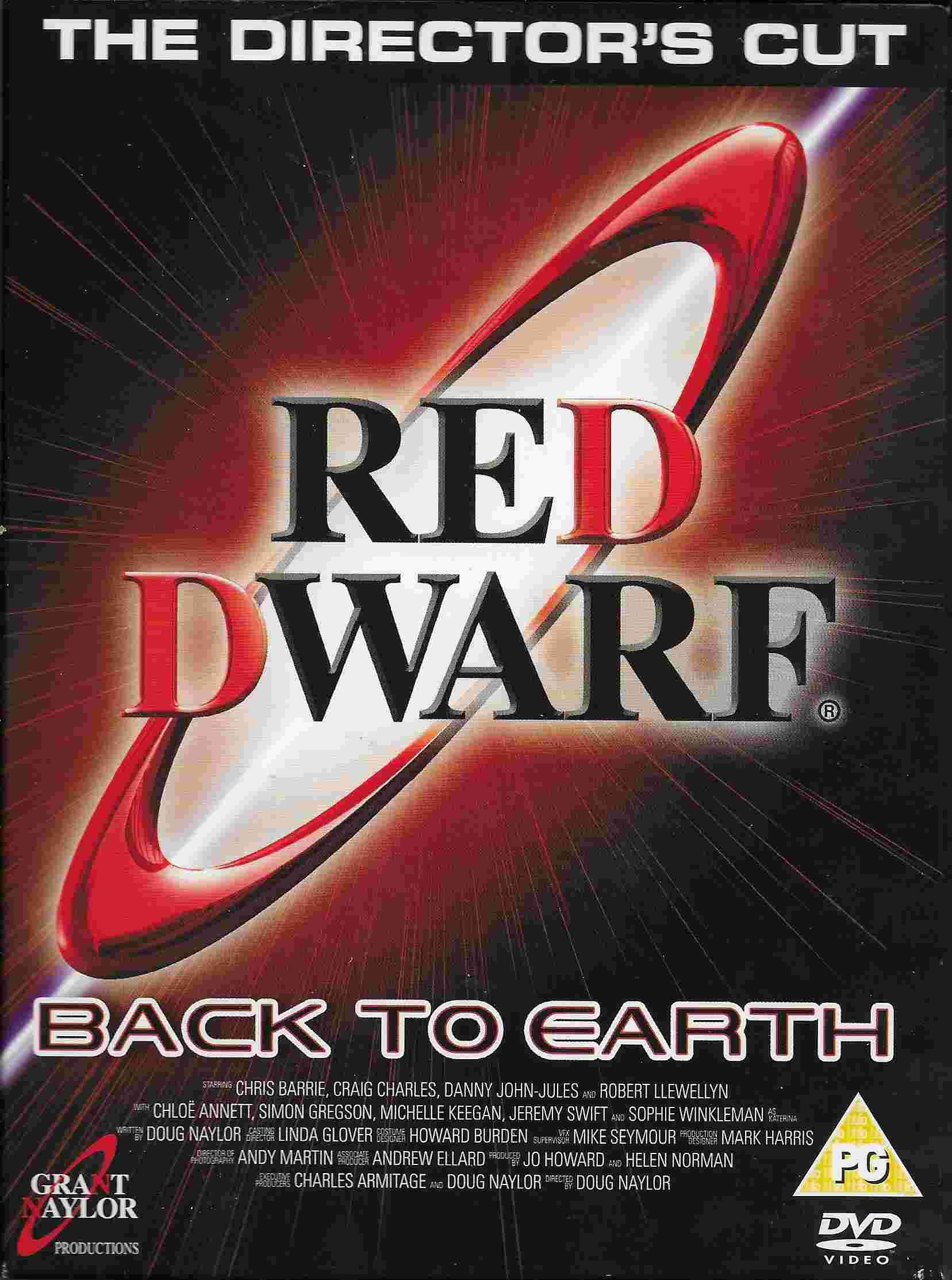 Picture of 2EDVD 0441 Red dwarf IX - Back to Earth by artist Doug Naylor from the BBC records and Tapes library