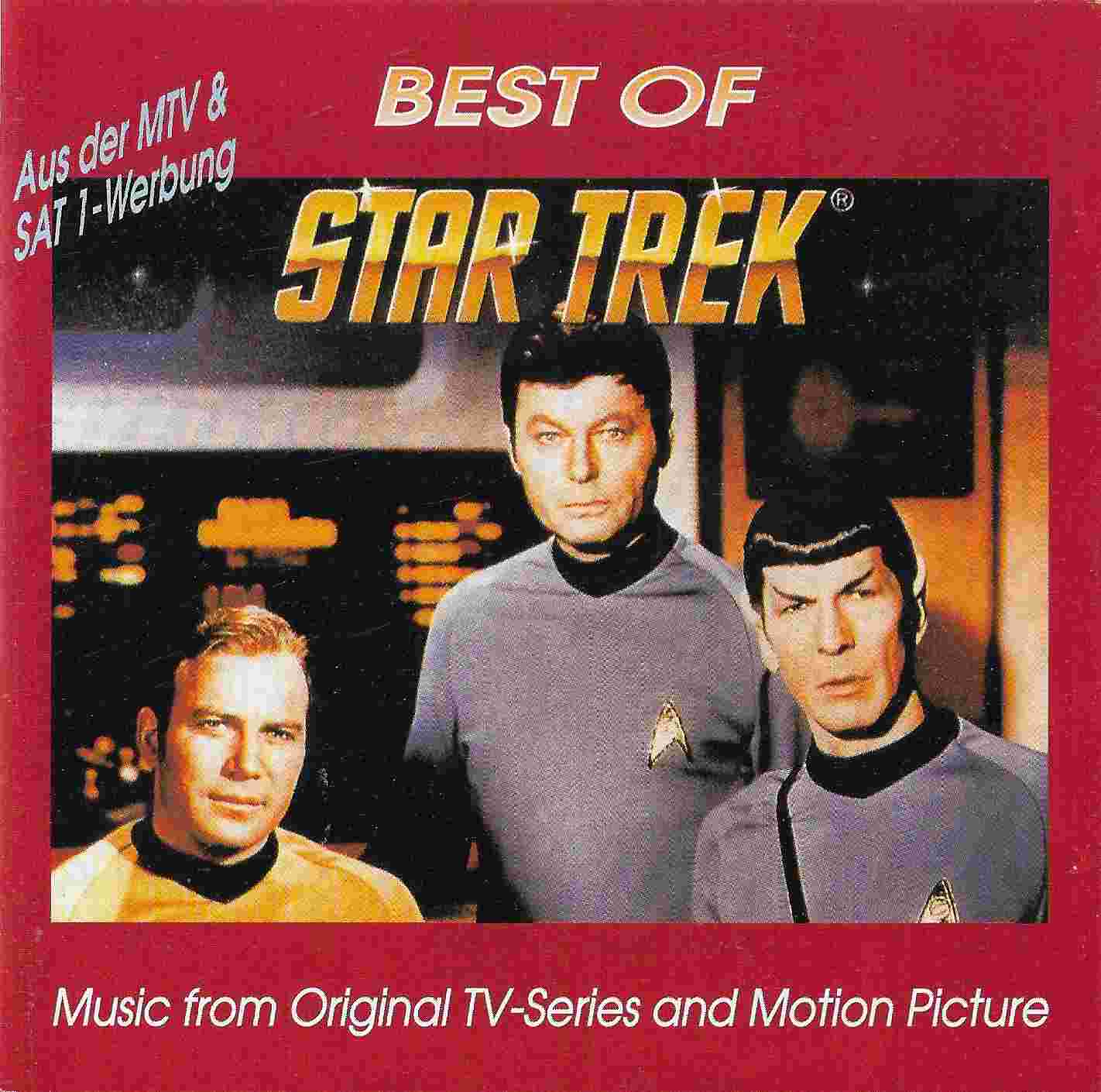 Picture of The best of star trek by artist Alexander Courage / Various from the BBC cds - Records and Tapes library