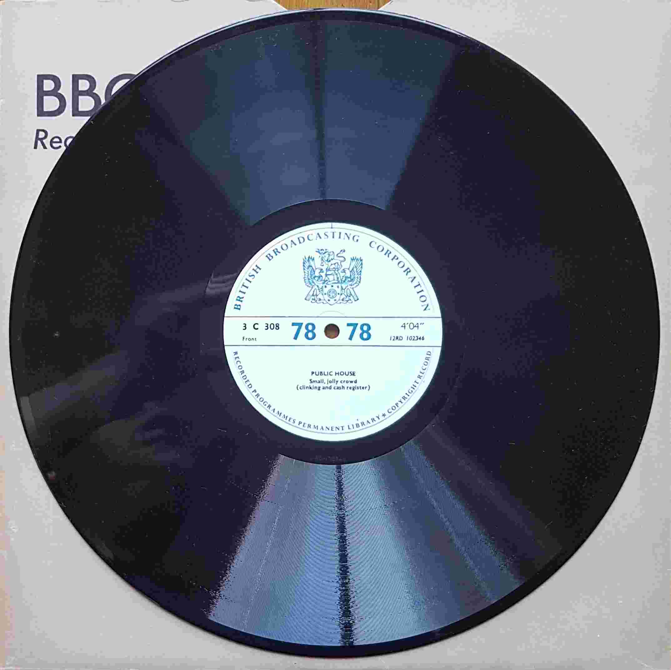 Picture of 3 C 308 Public house by artist Not registered from the BBC records and Tapes library