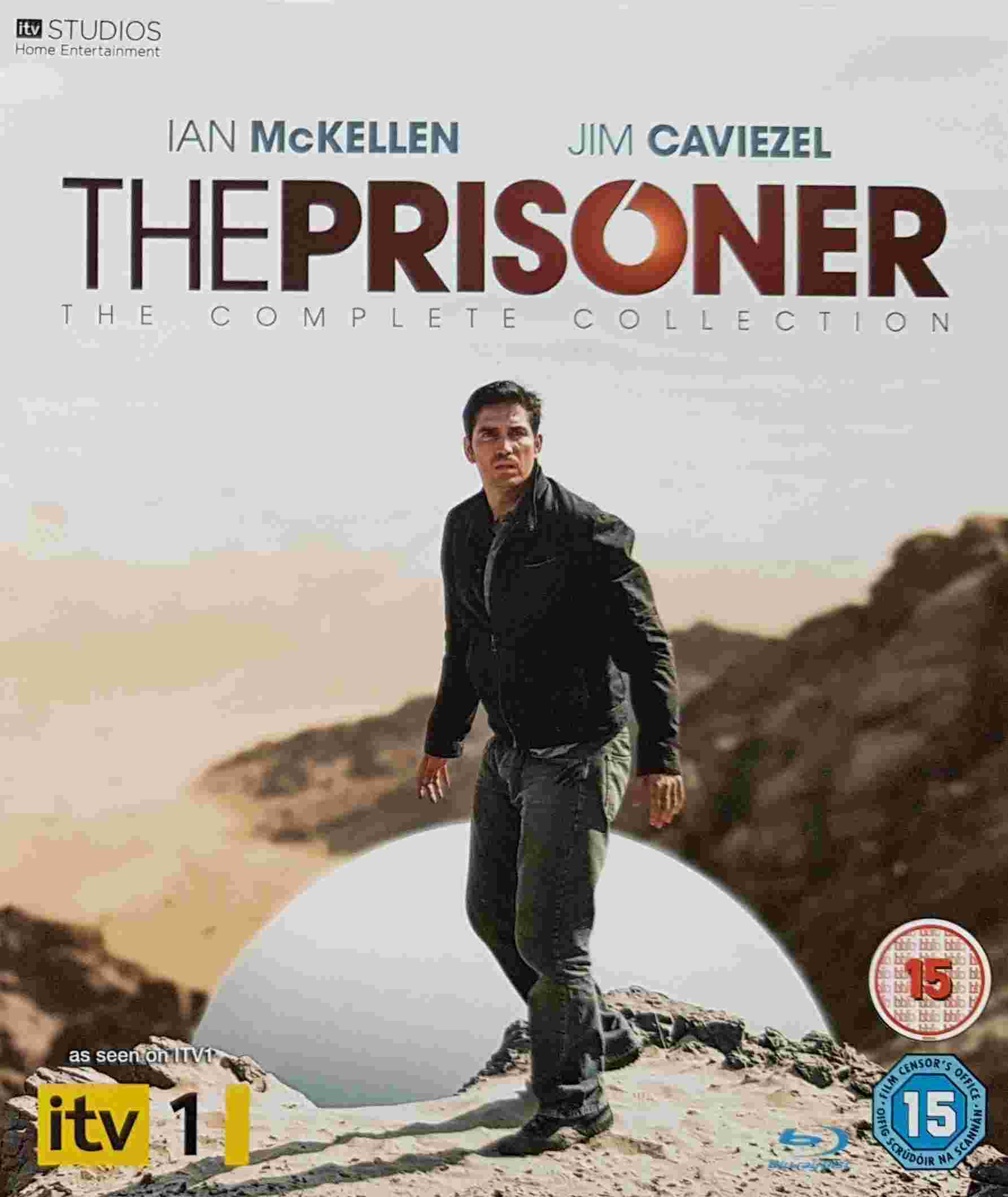 Picture of The Prisoner by artist Bill Gallagher from ITV, Channel 4 and Channel 5 blu-rays library