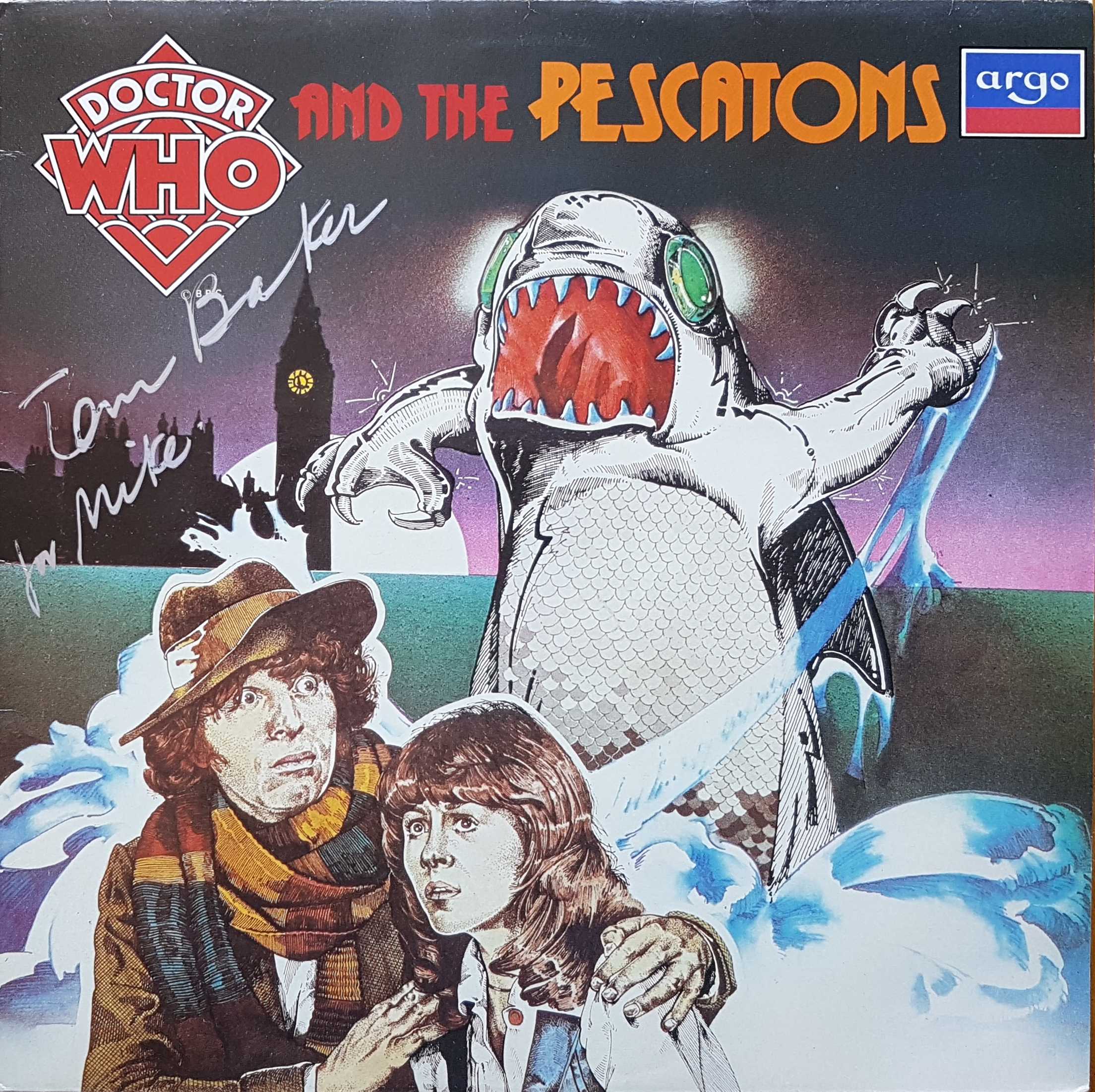 Picture of 414459 1 Doctor who and the Prescatons - Autographed by artist Victor Pembleton from the BBC albums - Records and Tapes library