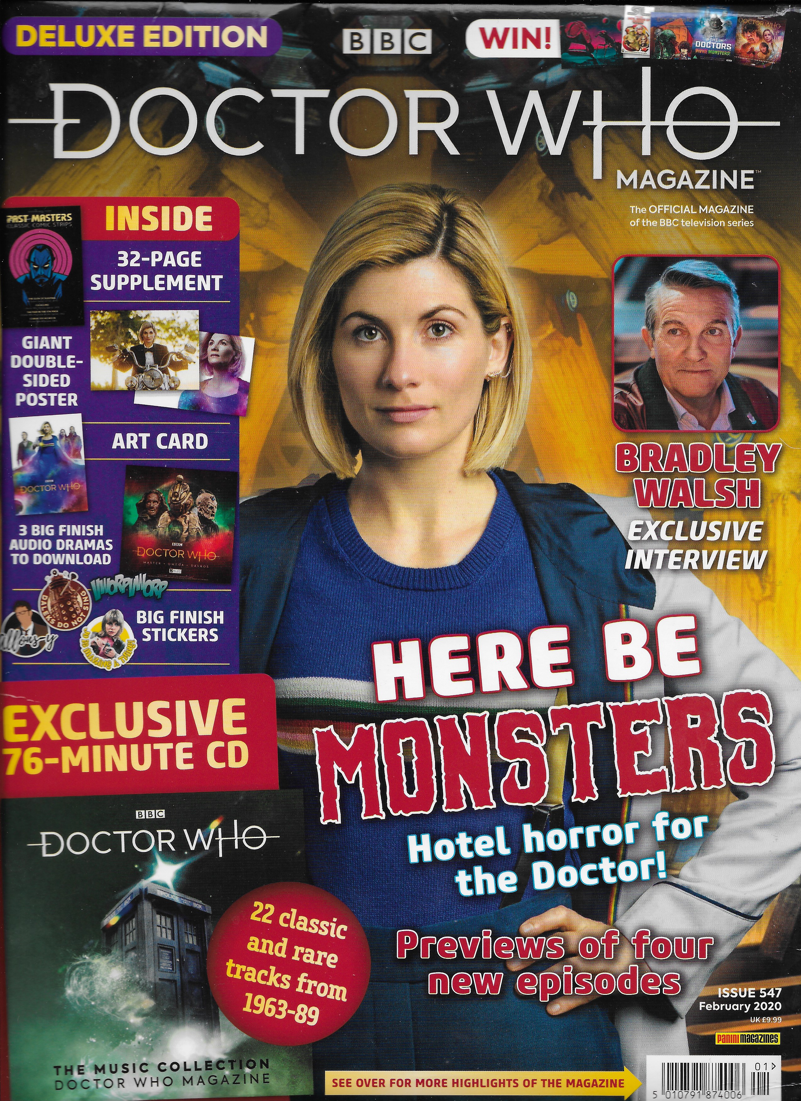 Picture of Doctor Who magazine - Issue 547 by artist Various from the BBC magazines - Records and Tapes library