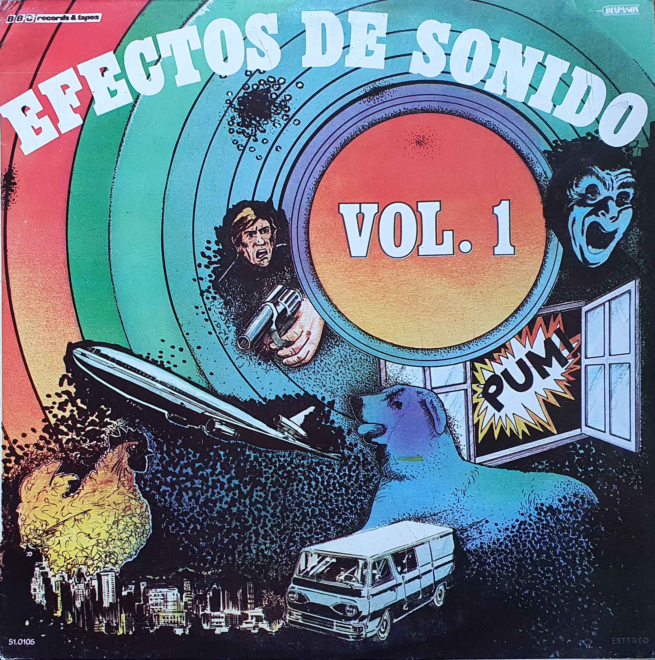 Picture of 51.0105 Efectos De Sonido No 1 (Spanish import) by artist Various from the BBC albums - Records and Tapes library