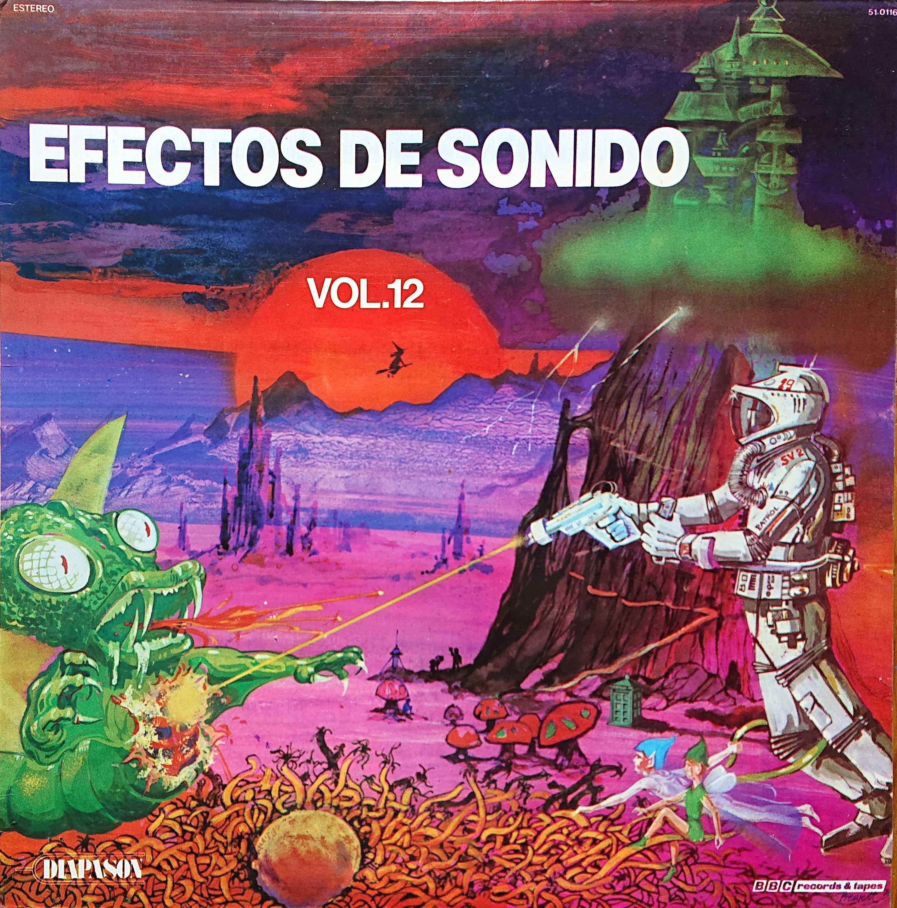 Picture of 51.0116 Efectos de sonido Vol 12 by artist Various / BBC Radiophonic Workshop from the BBC albums - Records and Tapes library