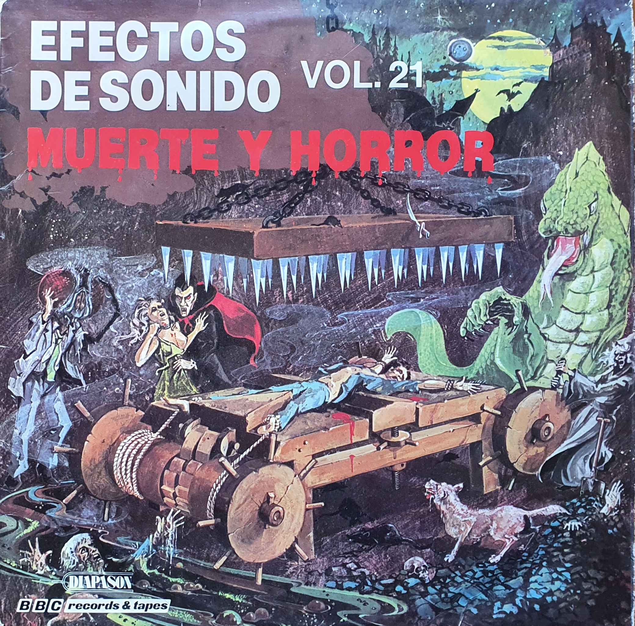 Picture of 51.0125 Efectos de sonido Vol. 21 - Muerte Y Horror by artist Various from the BBC albums - Records and Tapes library