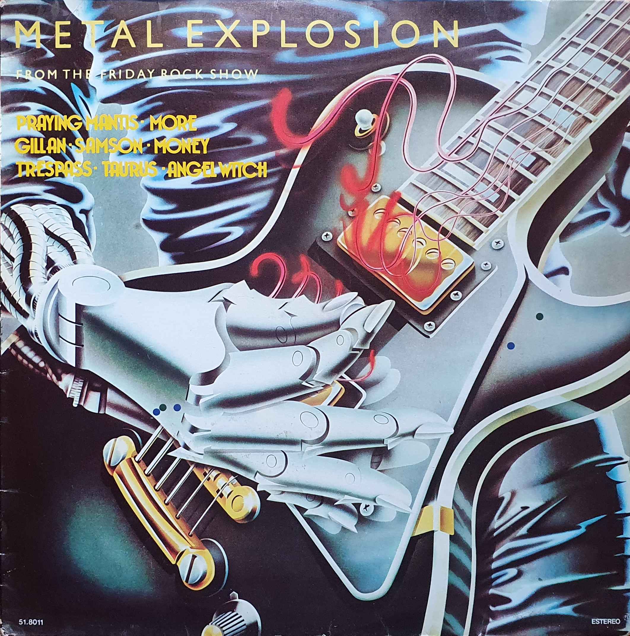Picture of 51.8011 Metal explosion from The Friday Rock Show (Spanish import) by artist Various from the BBC albums - Records and Tapes library