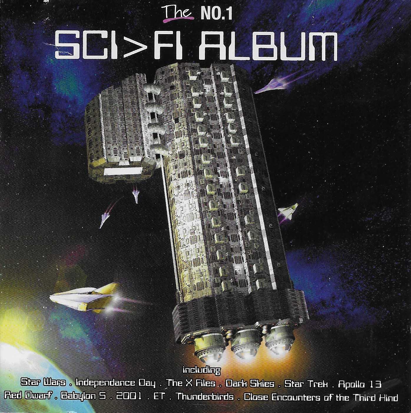 Picture of Sci > fi album (The no. 1) by artist Various from ITV, Channel 4 and Channel 5 cds library