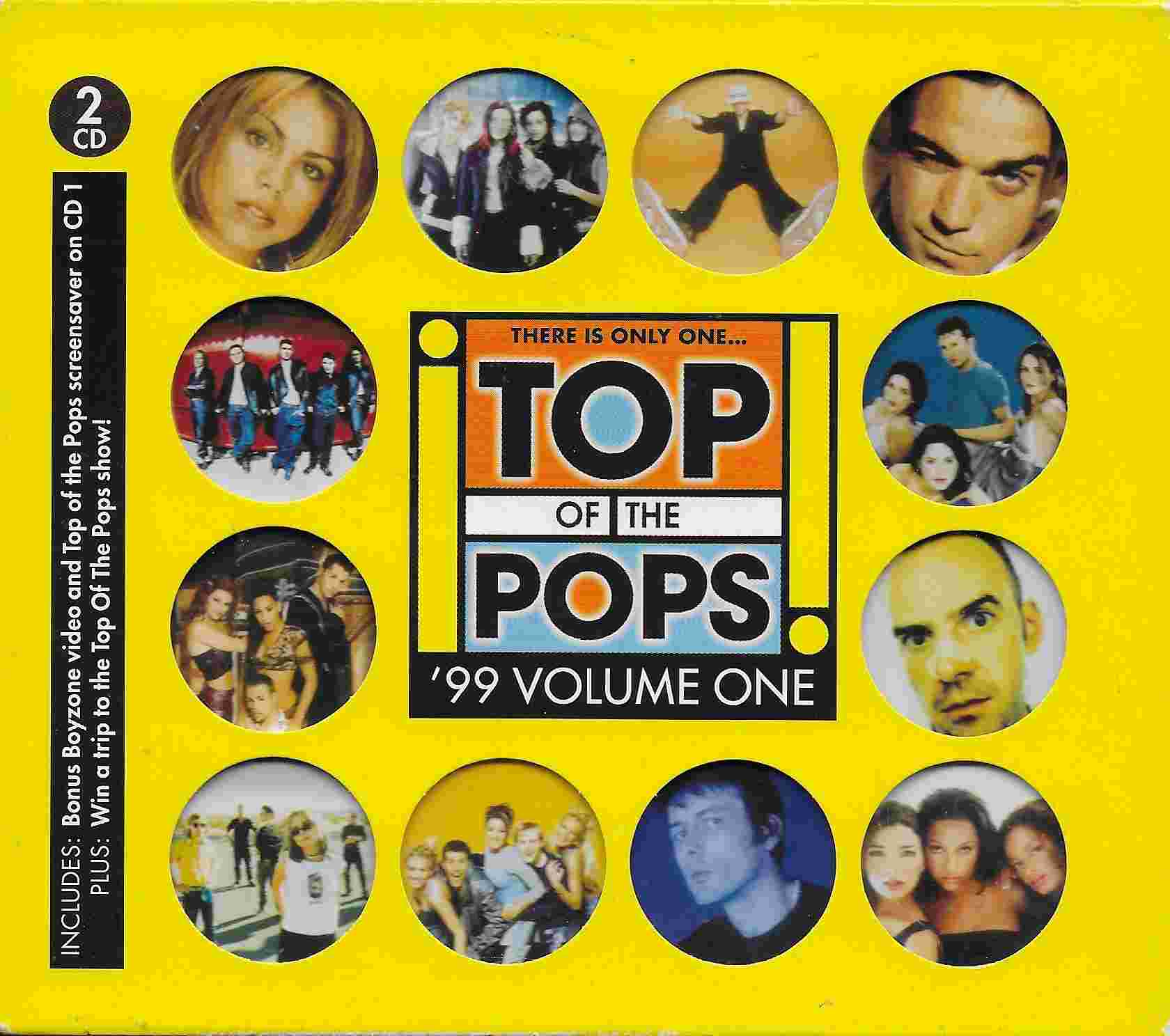 Picture of 564459 - 2 Top of the pops 99 - Volume 1 by artist Various 