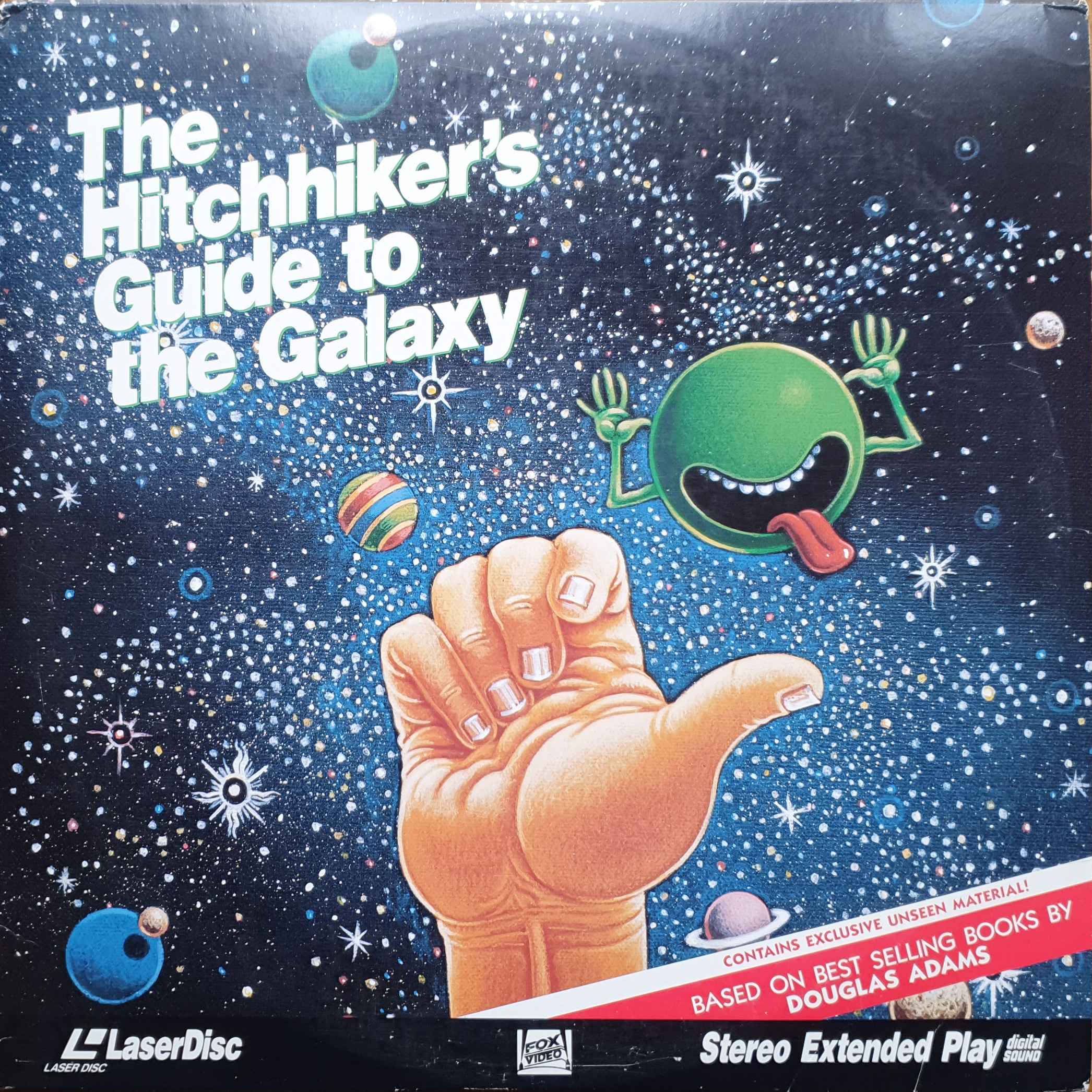 Picture of 5799 - 80 The hitchhiker's guide to the galaxy by artist Douglas Adams from the BBC anything_else - Records and Tapes library
