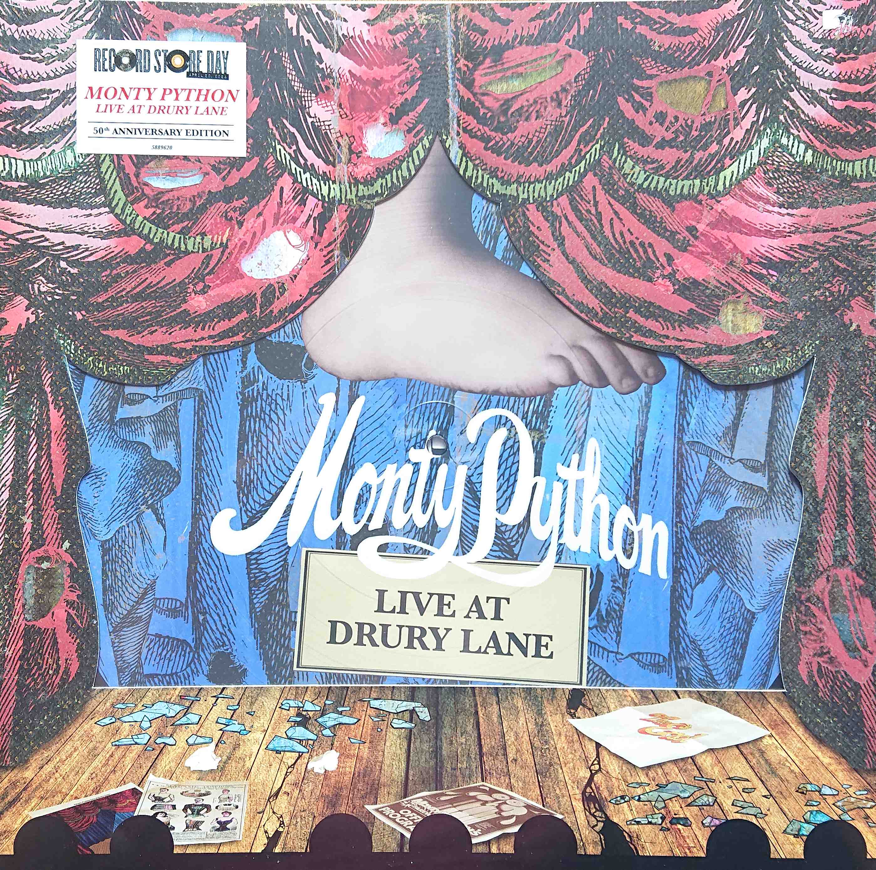 Picture of Live at Drury Lane - Record Store Day 2024 by artist Graham Chapman / John Cleese / Terry Gilliam / Eric Idle / Terry Jones / Michael Palin / Monty Pythom from the BBC albums - Records and Tapes library