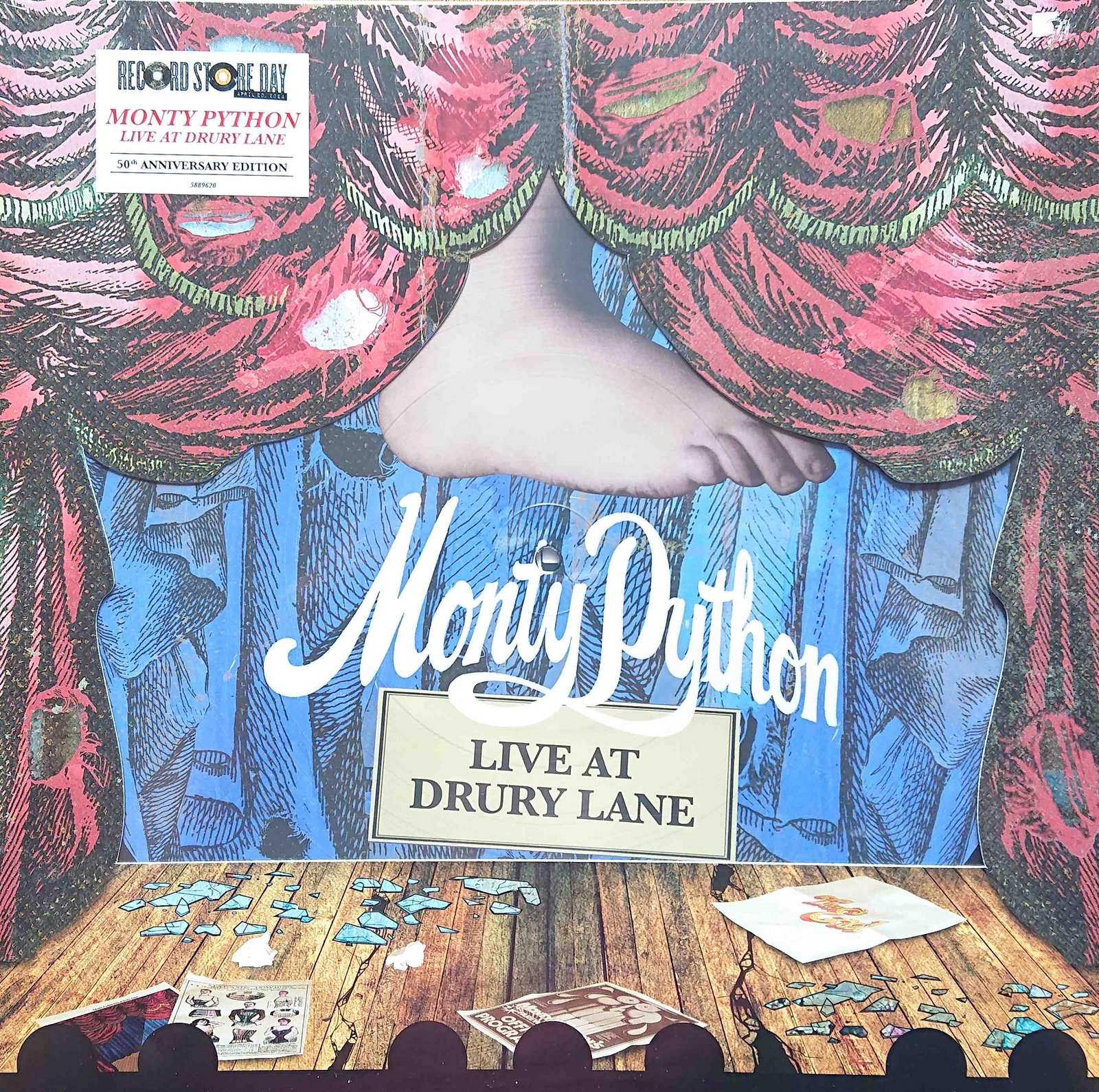 Picture of Live at Drury Lane - Record Store Day 2024 by artist Graham Chapman / John Cleese / Terry Gilliam / Eric Idle / Terry Jones / Michael Palin / Monty Pythom from the BBC albums - Records and Tapes library