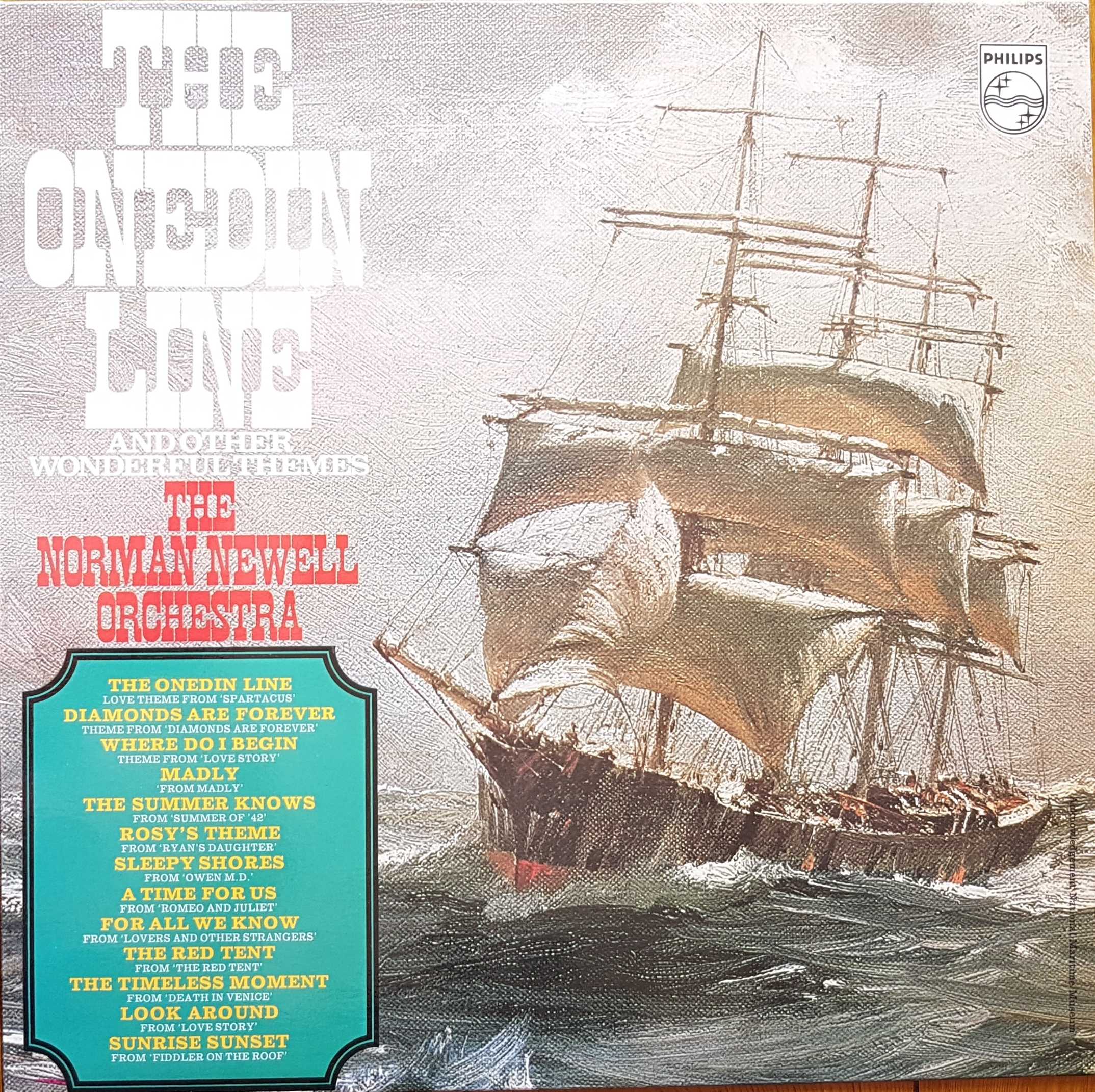 Picture of 6308 094 The Onedin Line and other wonderful themes by artist Various from ITV, Channel 4 and Channel 5 albums library