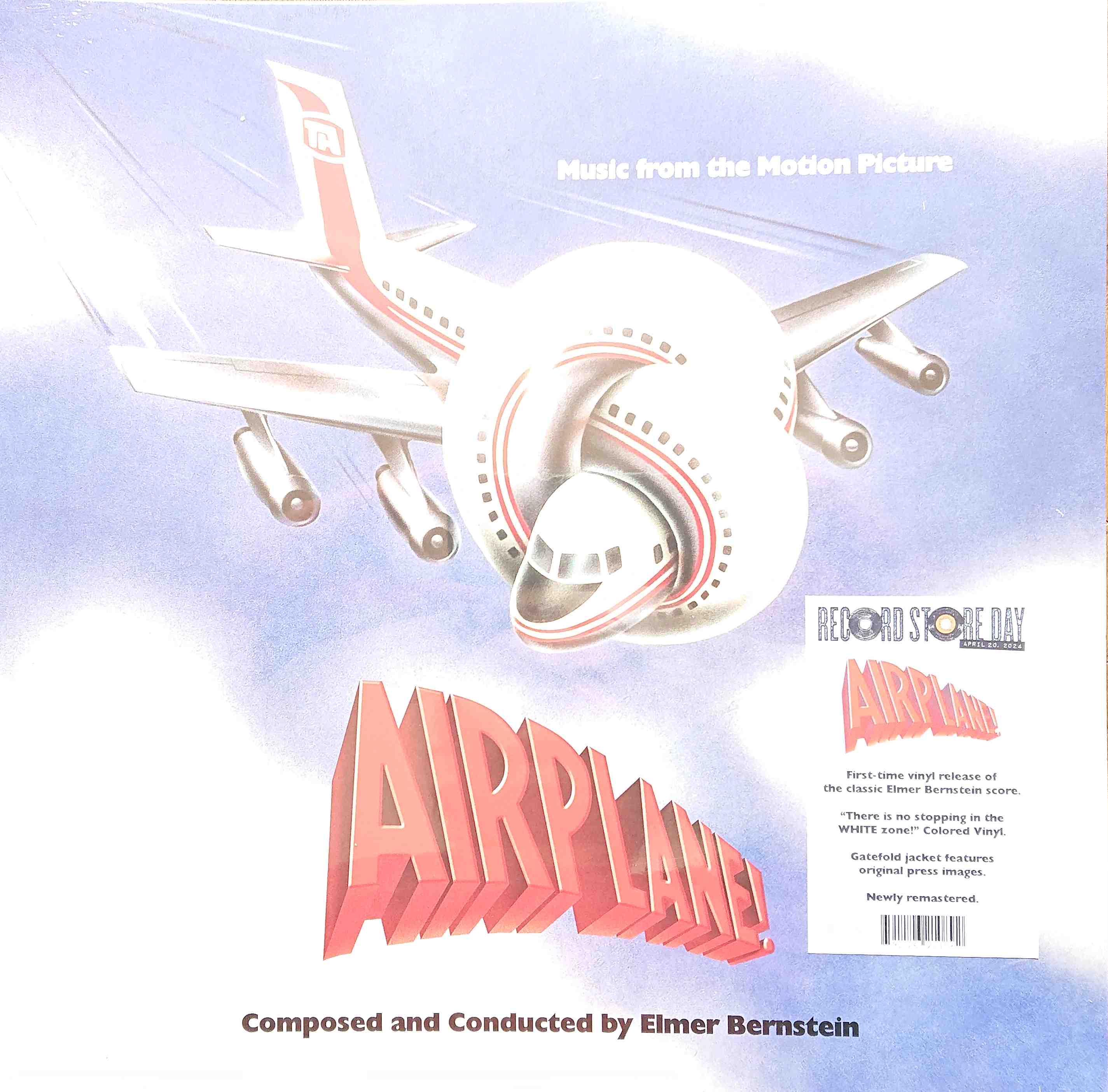 Picture of Airplane! by artist Elmer Bernstein from ITV, Channel 4 and Channel 5 albums library