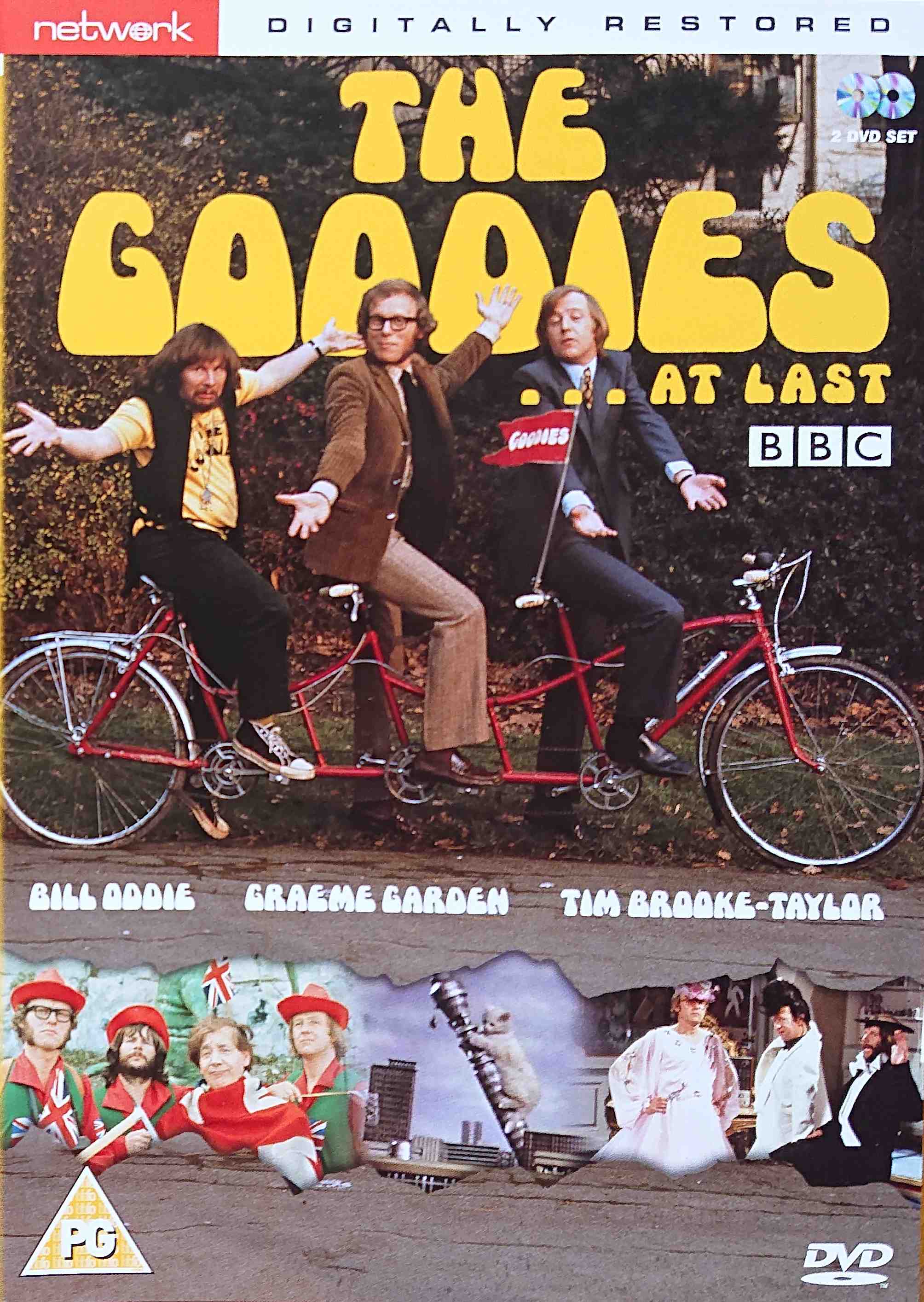 Picture of 7852171 The Goodies ... at last by artist Bill Oddie / Graeme Garden / Tim Brooke-Taylor from the BBC records and Tapes library