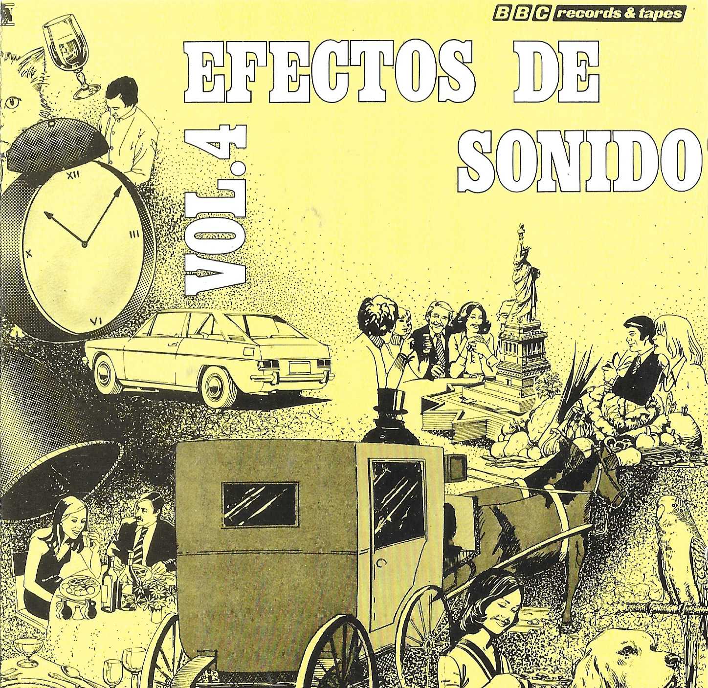 Picture of 95 0041 Effectos de sonido - Volume 4 by artist Various from the BBC cds - Records and Tapes library